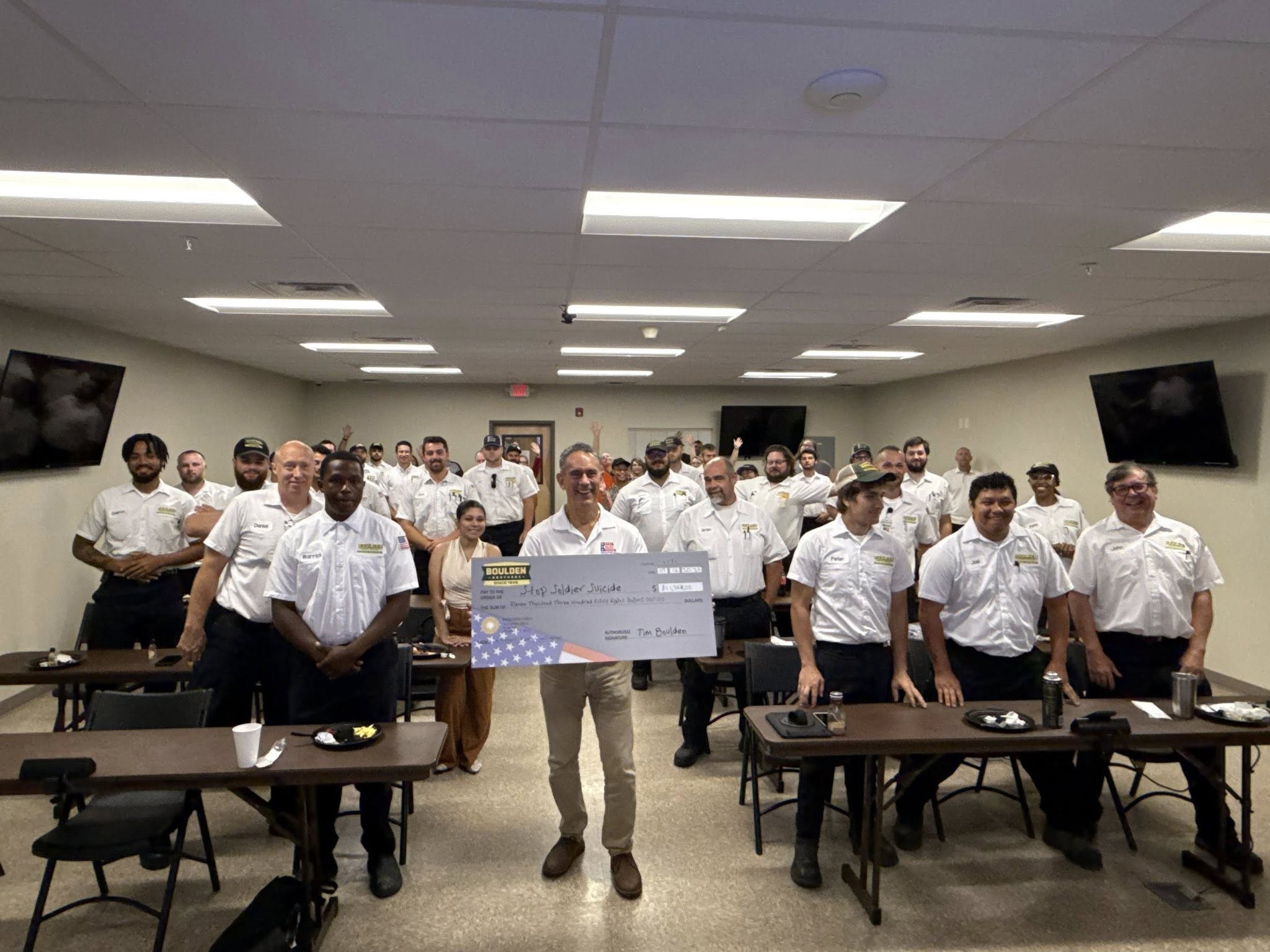 With a commitment to community and professionalism, Boulden Brothers proudly supports important causes as demonstrated by their dedicated team.