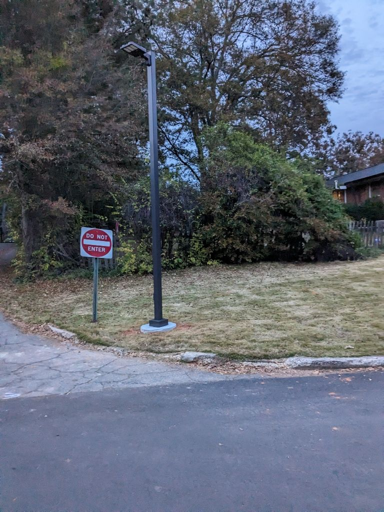 Aardvark Electric, Inc. ensures safe and professional outdoor lighting installations for your community.