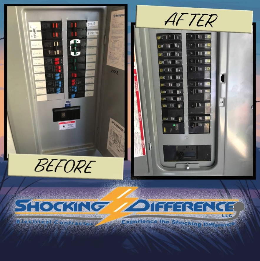 Trust Shocking Difference LLC for seamless electrical panel upgrades, delivering unmatched quality and safety improvements.