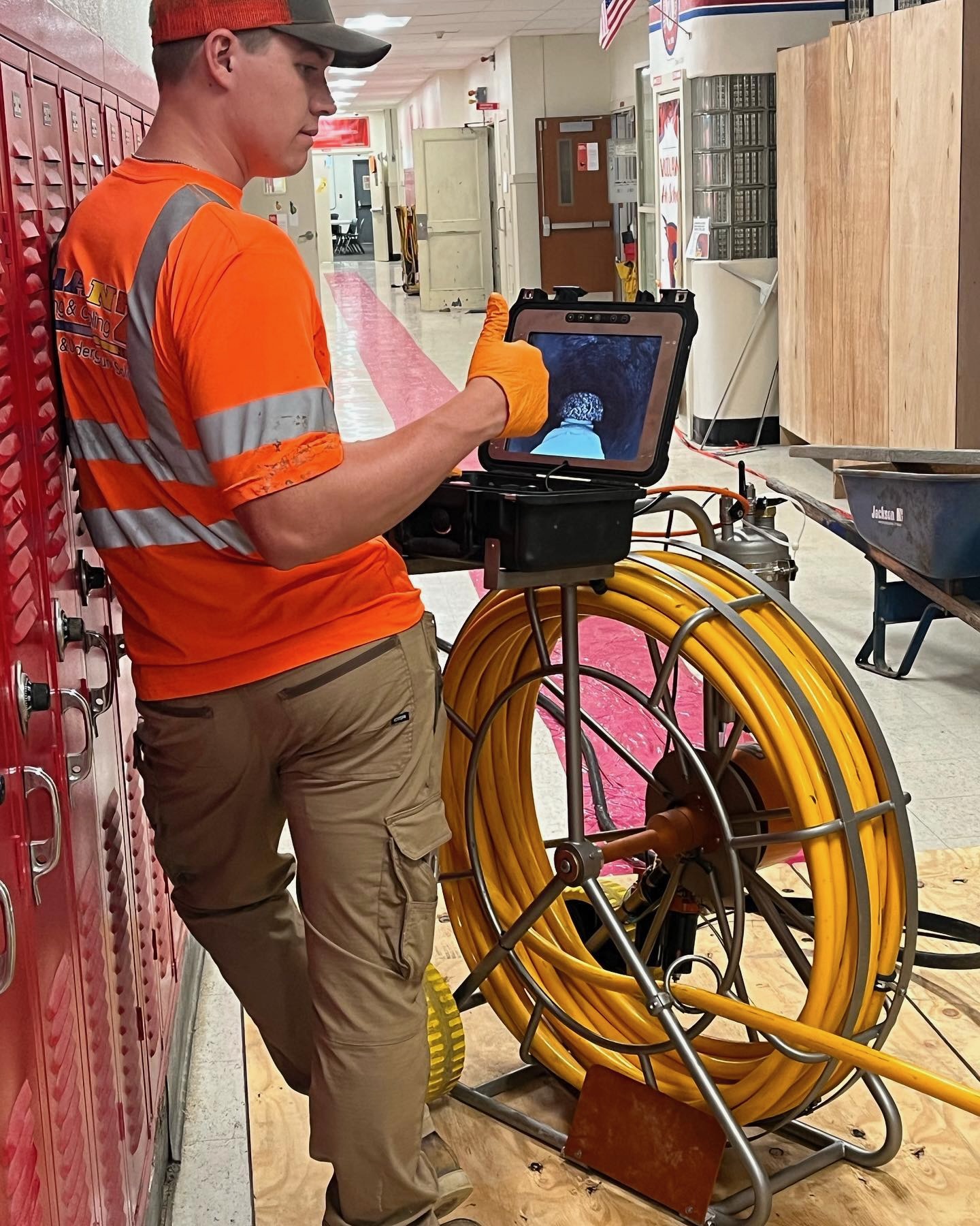 Lanz Plumbing, Heating & Cooling, Inc.: Delivering high-quality and professional plumbing inspection services with advanced technology.