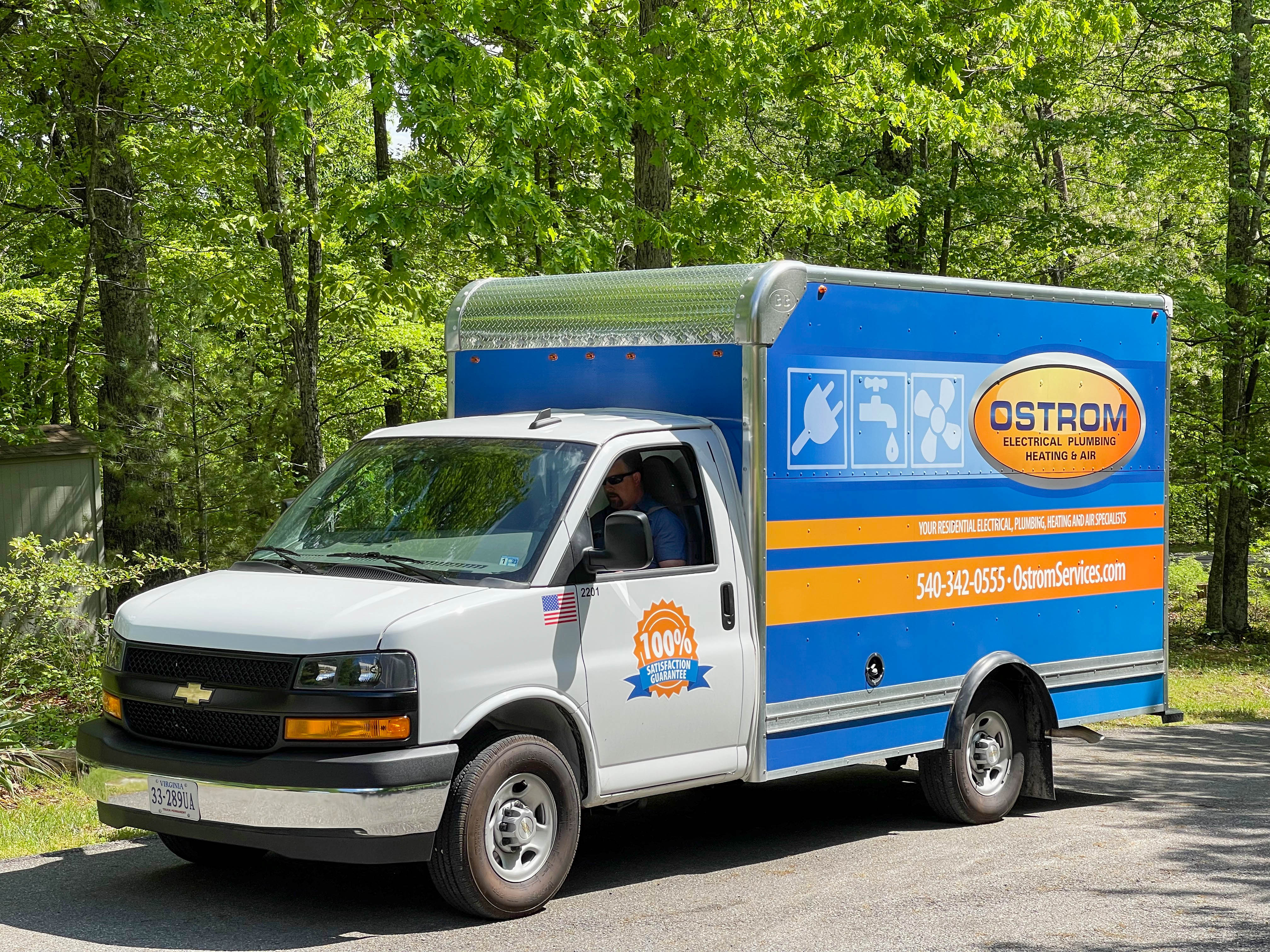 Experience top-notch service with Ostrom Electrical Plumbing Heating & Air – your trusted partner in quality and professionalism.