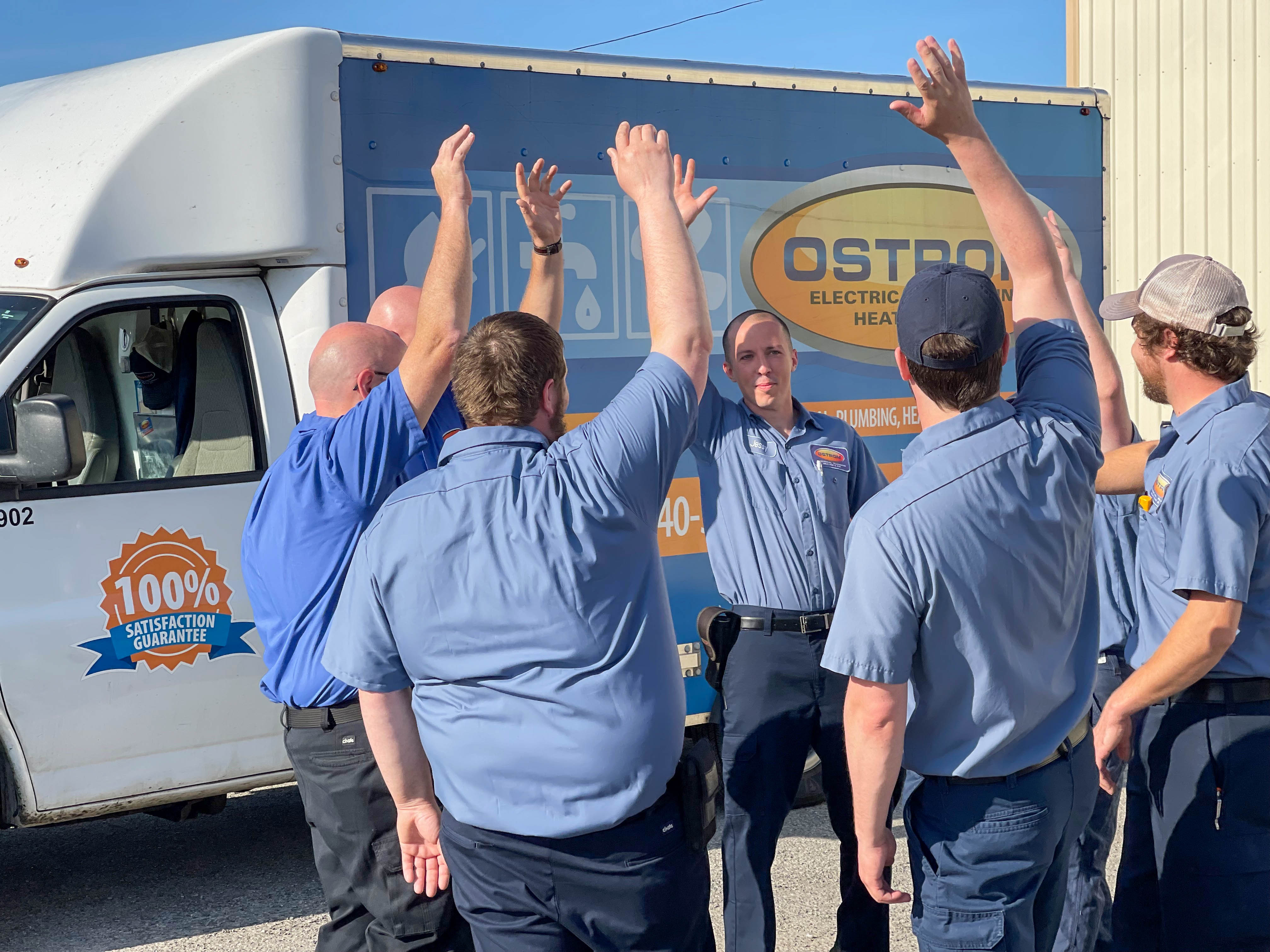 Ostrom Electrical Plumbing Heating & Air Conditioning: Ensuring 100% satisfaction through teamwork and professionalism.