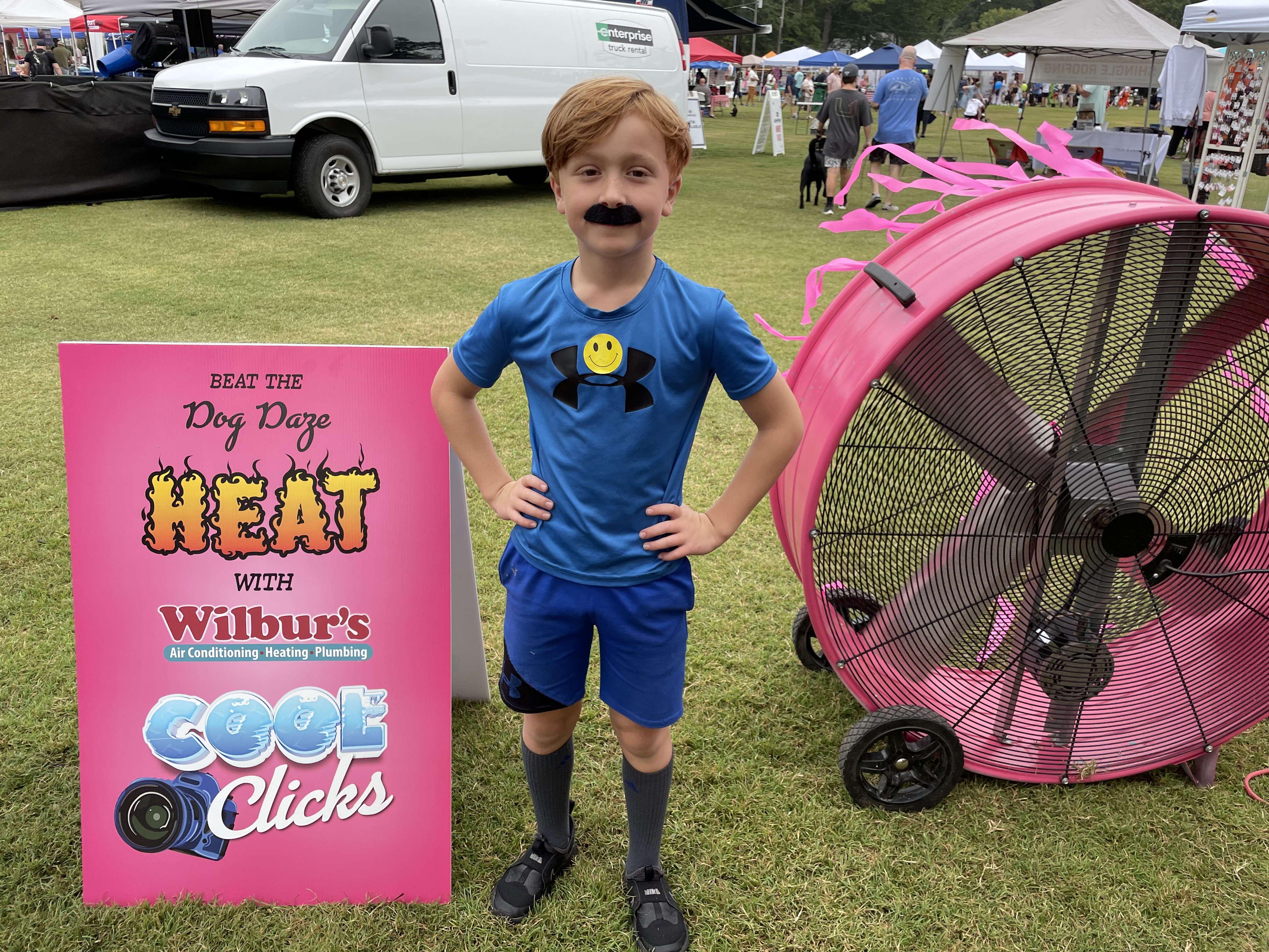 Beat the heat with Wilbur's reliable air conditioning at the heart of community events!