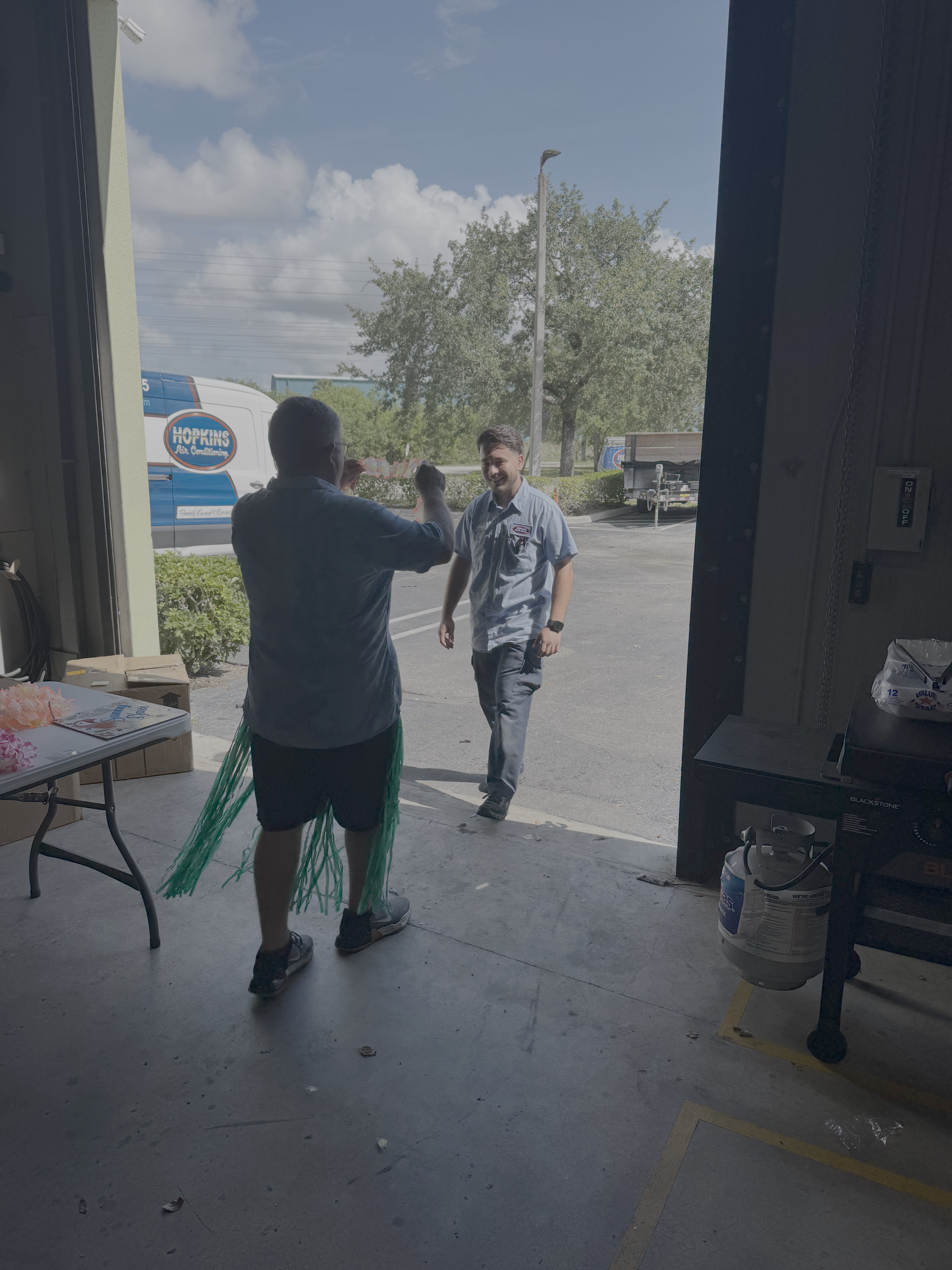 Experience comfort and quality service with Hopkins Air Conditioning, where professionalism meets a friendly touch.
