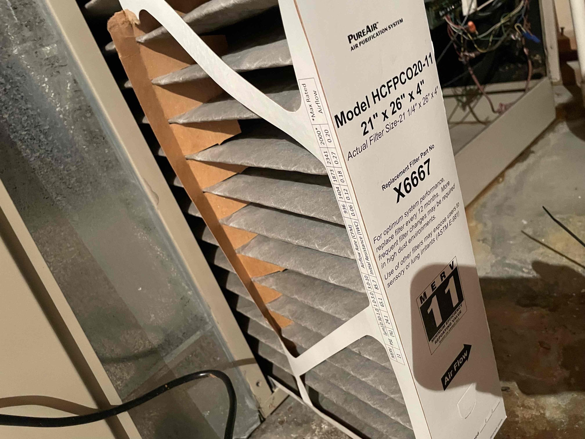 Ensure your home’s air quality with Bell Plumbing, Heating, Cooling & Electrical's top-tier air purification systems, designed for optimal performance with MERV 11-rated filters.