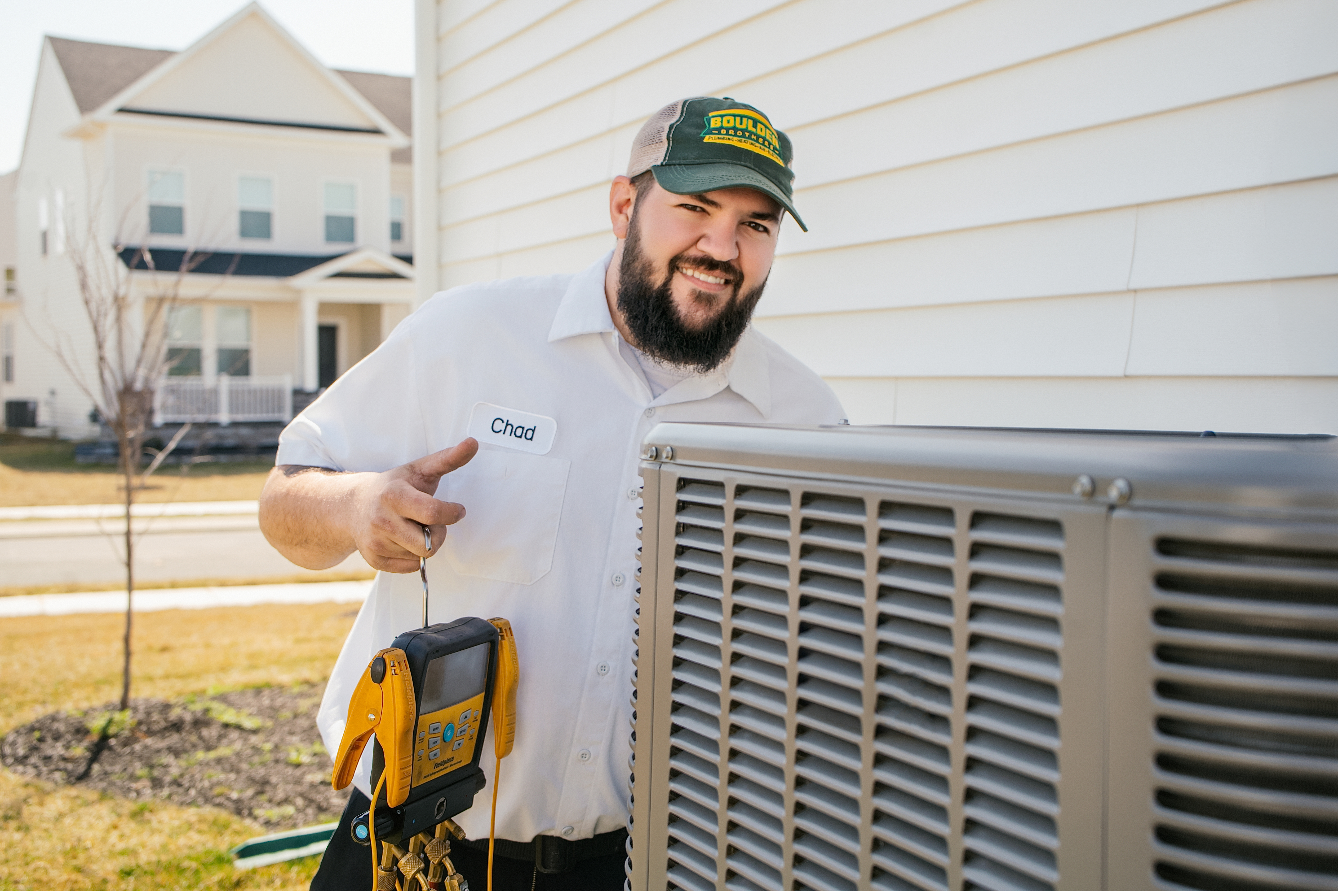 Boulden Brothers delivers unparalleled HVAC service with a smile, ensuring your home's comfort and peace of mind.