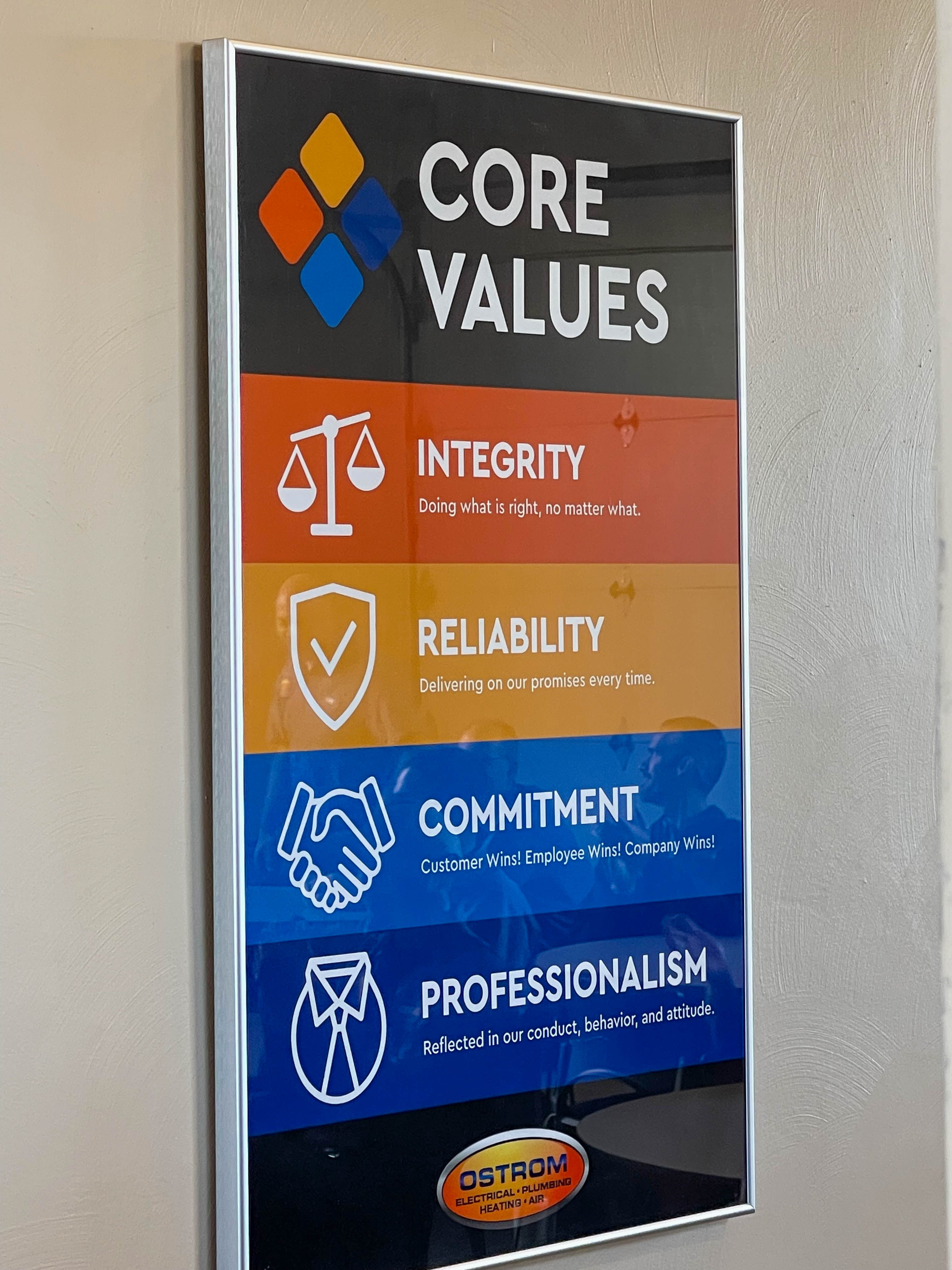 Discover Ostrom Electrical Plumbing Heating & Air Conditioning - Where Integrity, Reliability, Commitment, and Professionalism Shine!