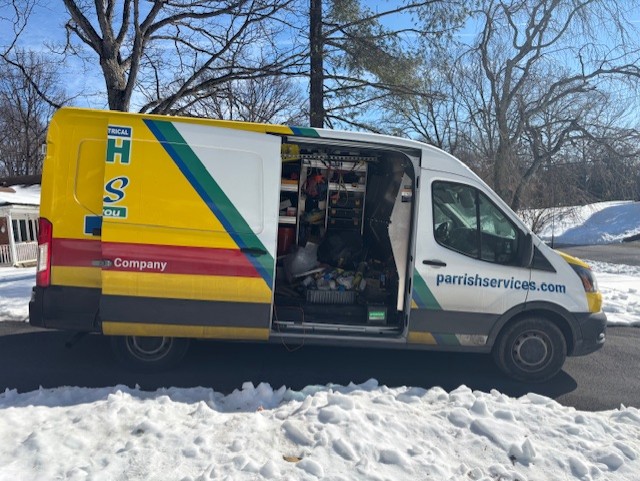 Reliable on-site repairs and organized workmanship from Parrish Services, arriving prepared to get the job done quickly and professionally.