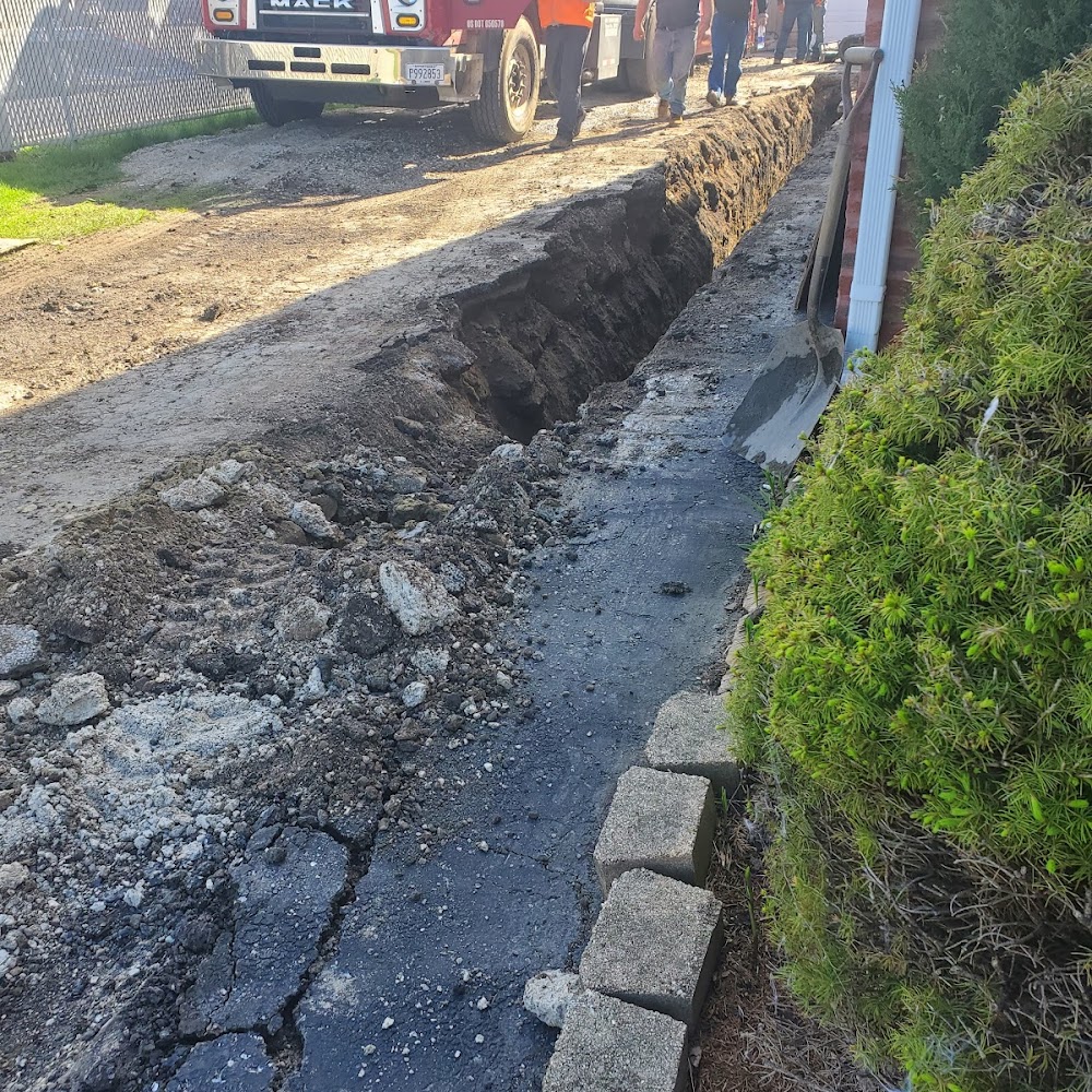 Experience the professionalism and efficiency of Flatley's Plumbing Express for all your trenching and sewer line needs.