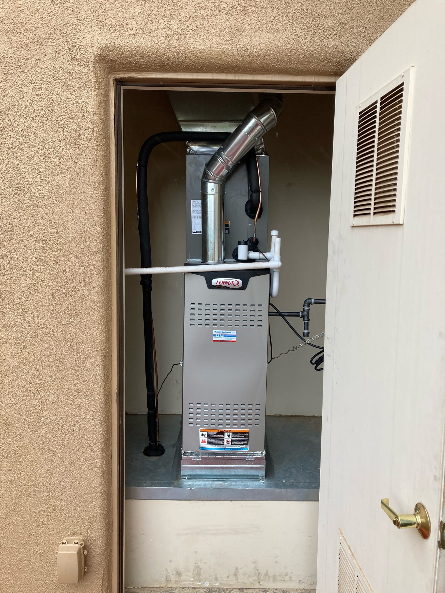 Experience the efficiency and quality of our HVAC Installation services with Russett Southwest Corporation, bringing comfort to your home.