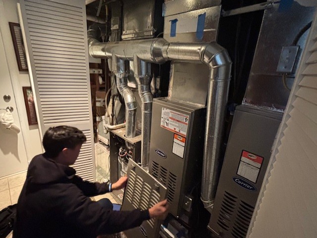 Parrish Services ensures dependable residential HVAC maintenance with careful, professional attention to your furnace and ductwork.