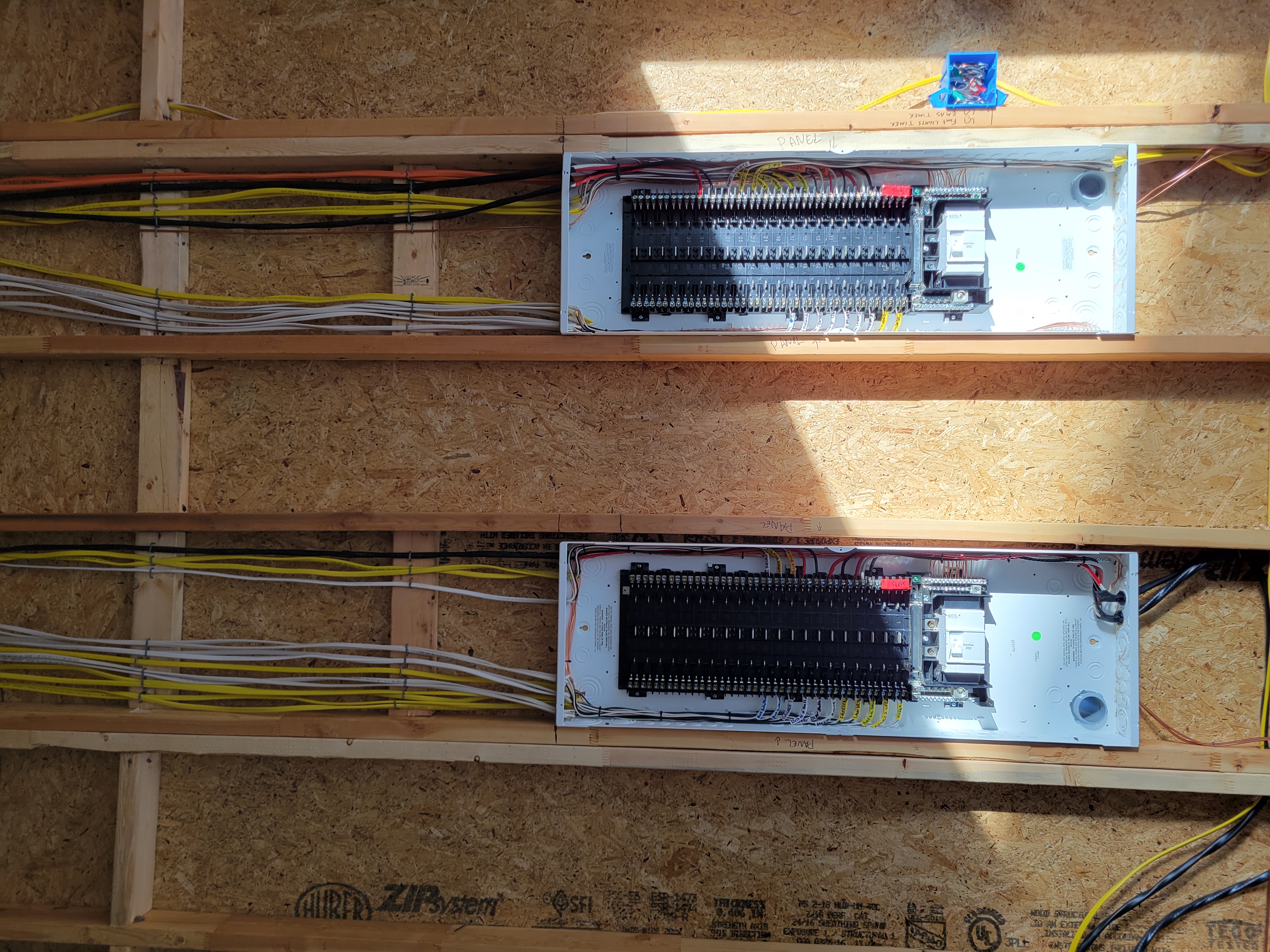 Ensure your home is powered safely and efficiently with Blue Line Electric's top-notch electrical panel installations.