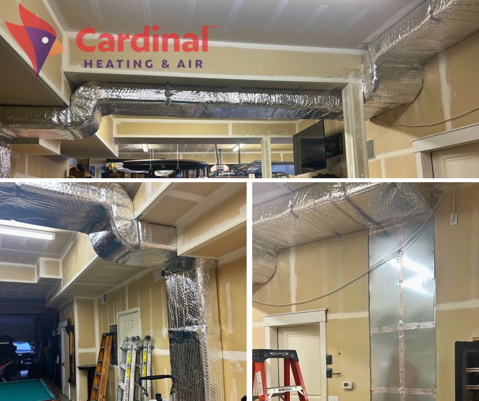 Experience superior HVAC solutions with Cardinal Heating & Air, ensuring quality and professionalism in every installation.