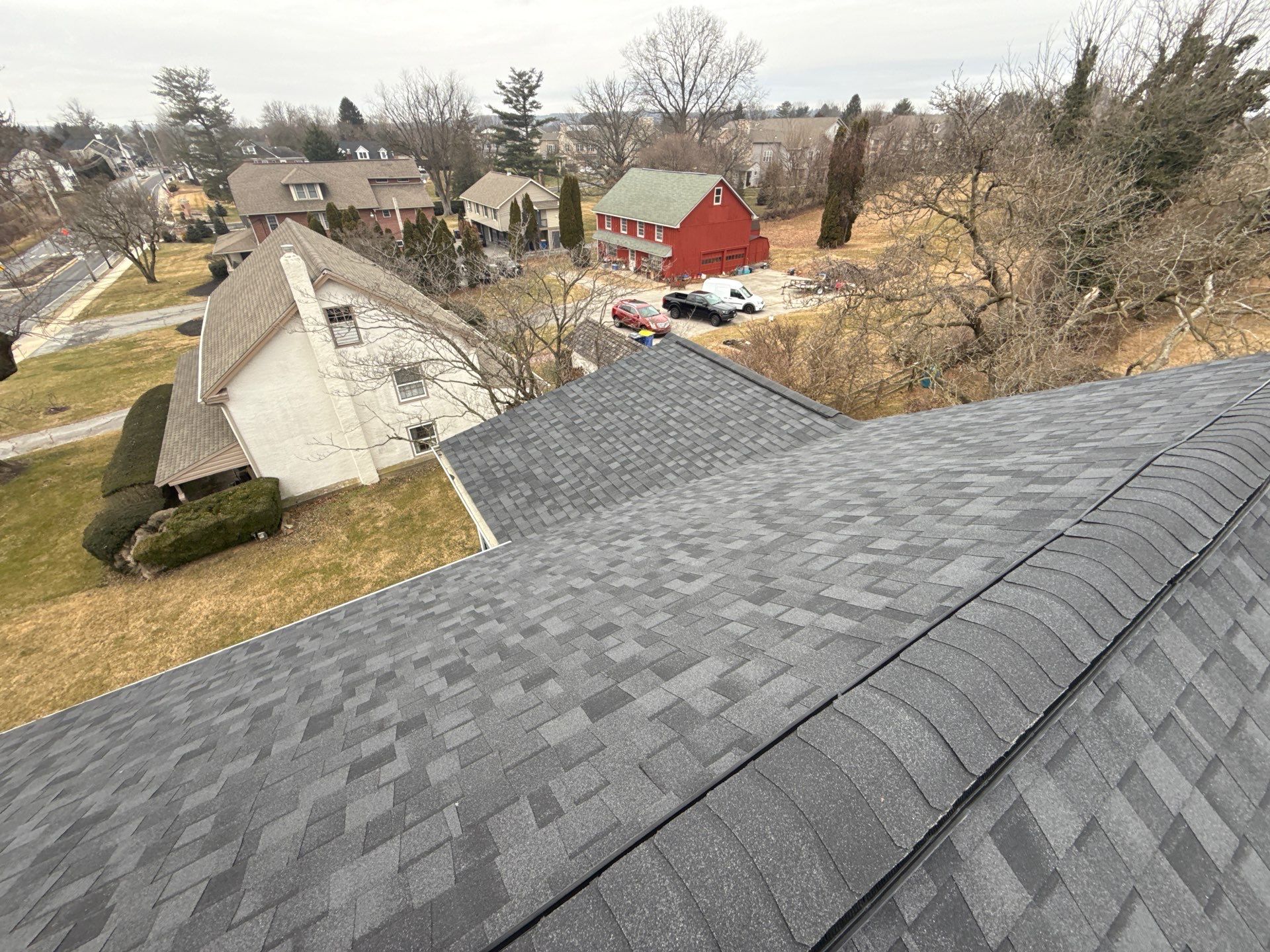 Showcasing durable craftsmanship and clean installation, Mosaic Roofing & Exteriors delivers a reliable asphalt shingle roof built to protect your home.