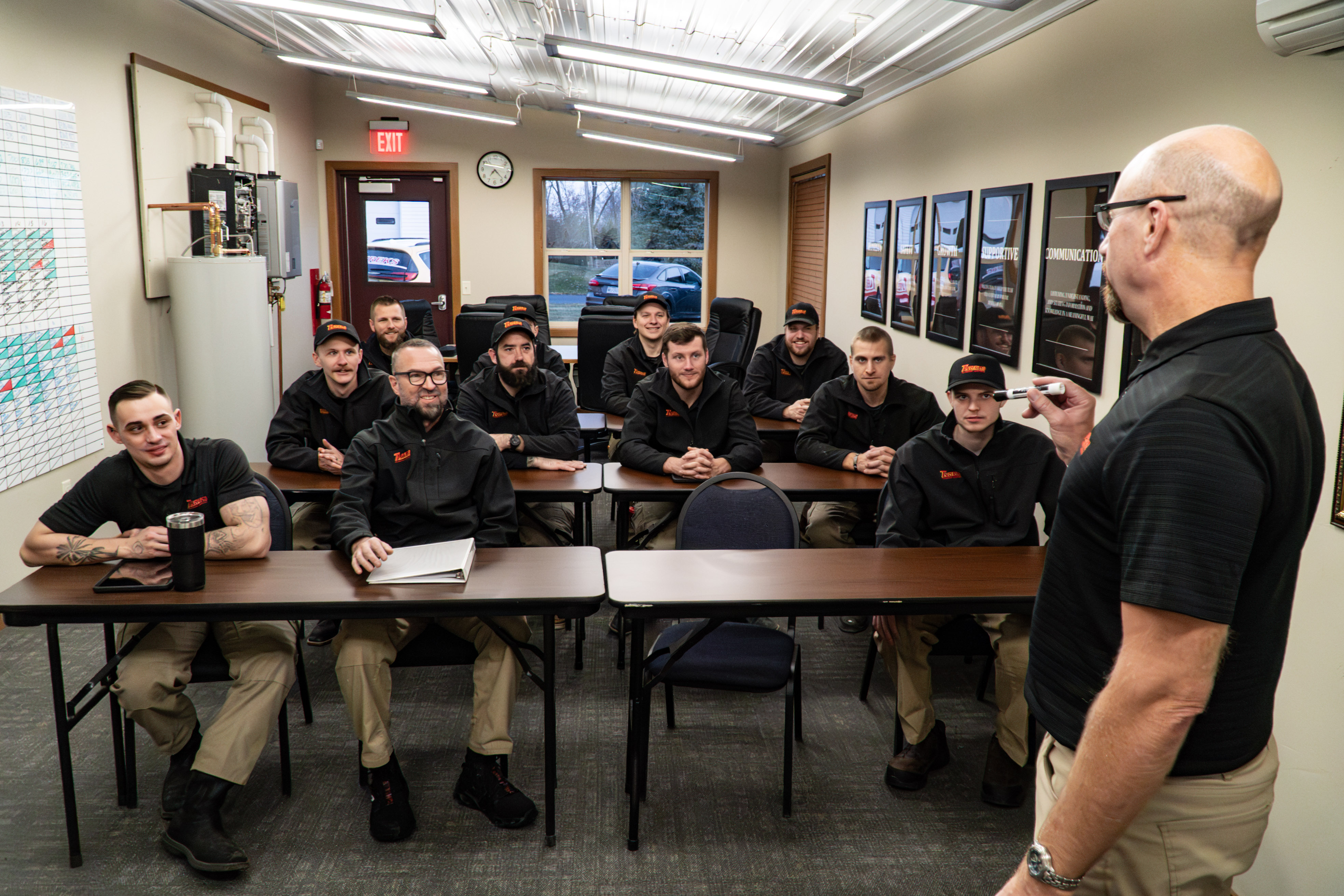 Empowering our team at Tureks Plumbing Services through continuous training and professional development.