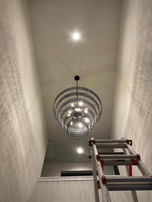 Brighten your life with SALT Plumbing Air & Electric's expert lighting installations.