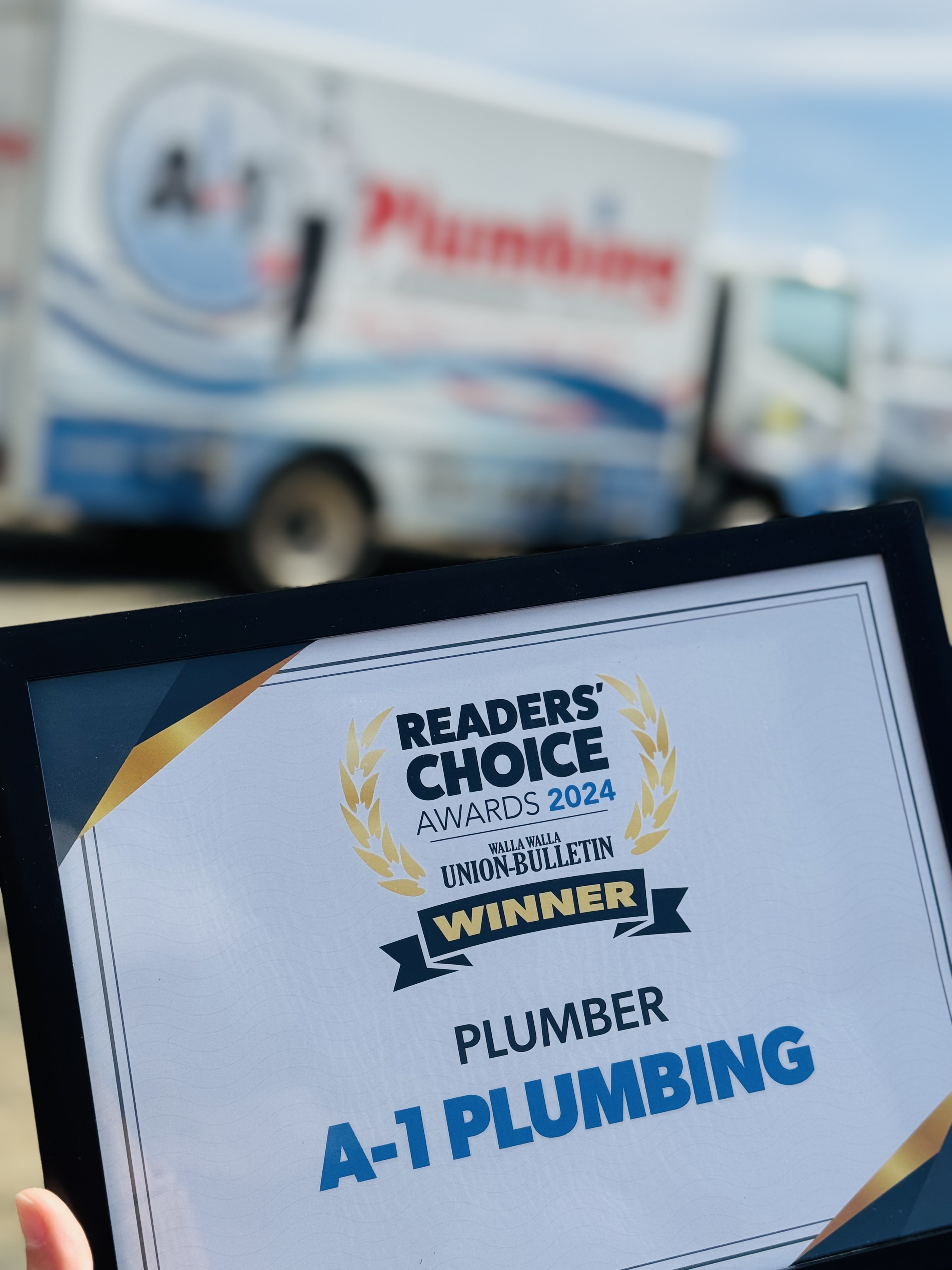Discover award-winning service with A-1 Plumbing, your trusted choice for quality plumbing solutions.