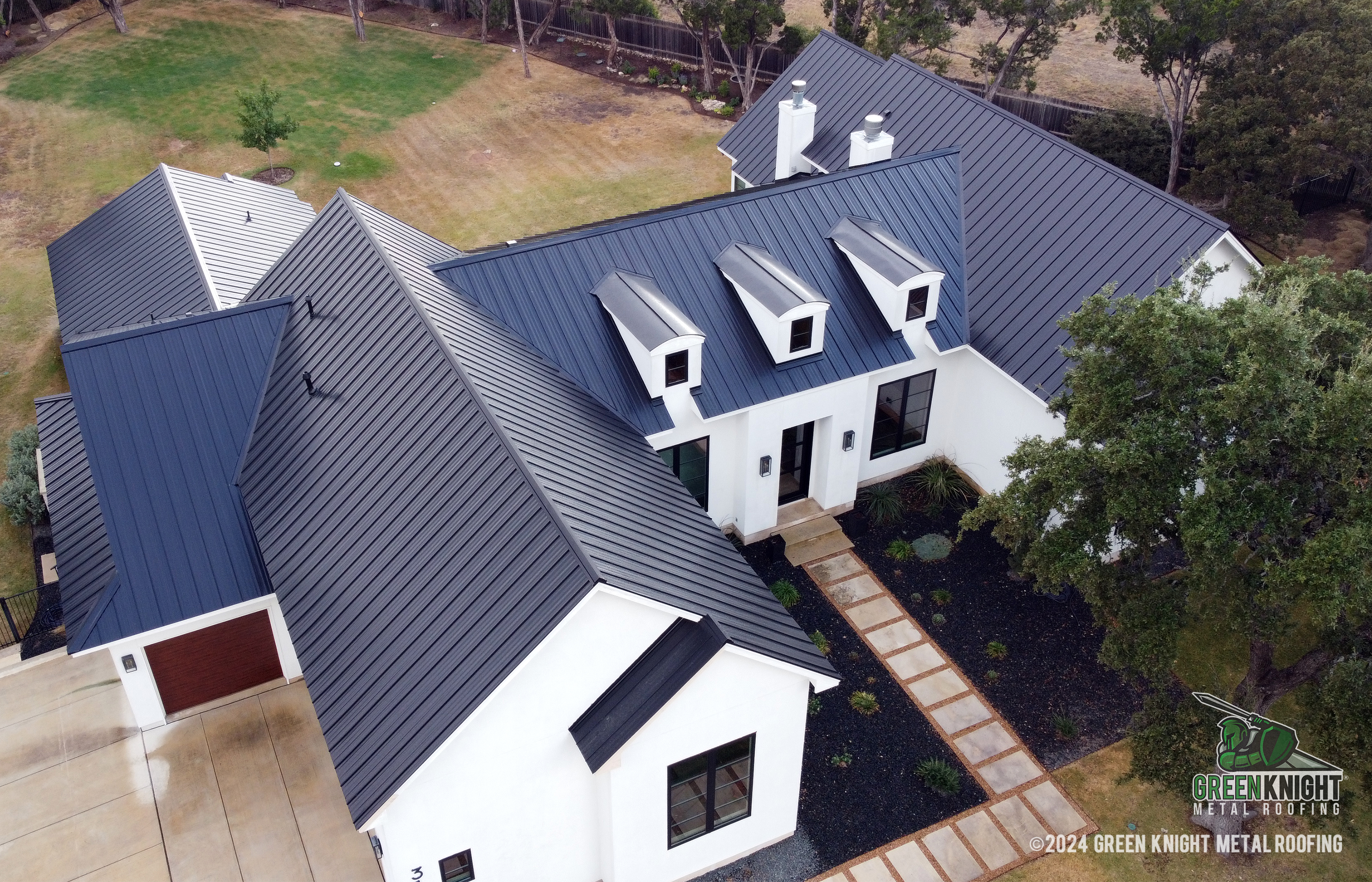 Discover exceptional craftsmanship with Green Knight® Metal Roofing, where every installation is a testament to quality and elegance.