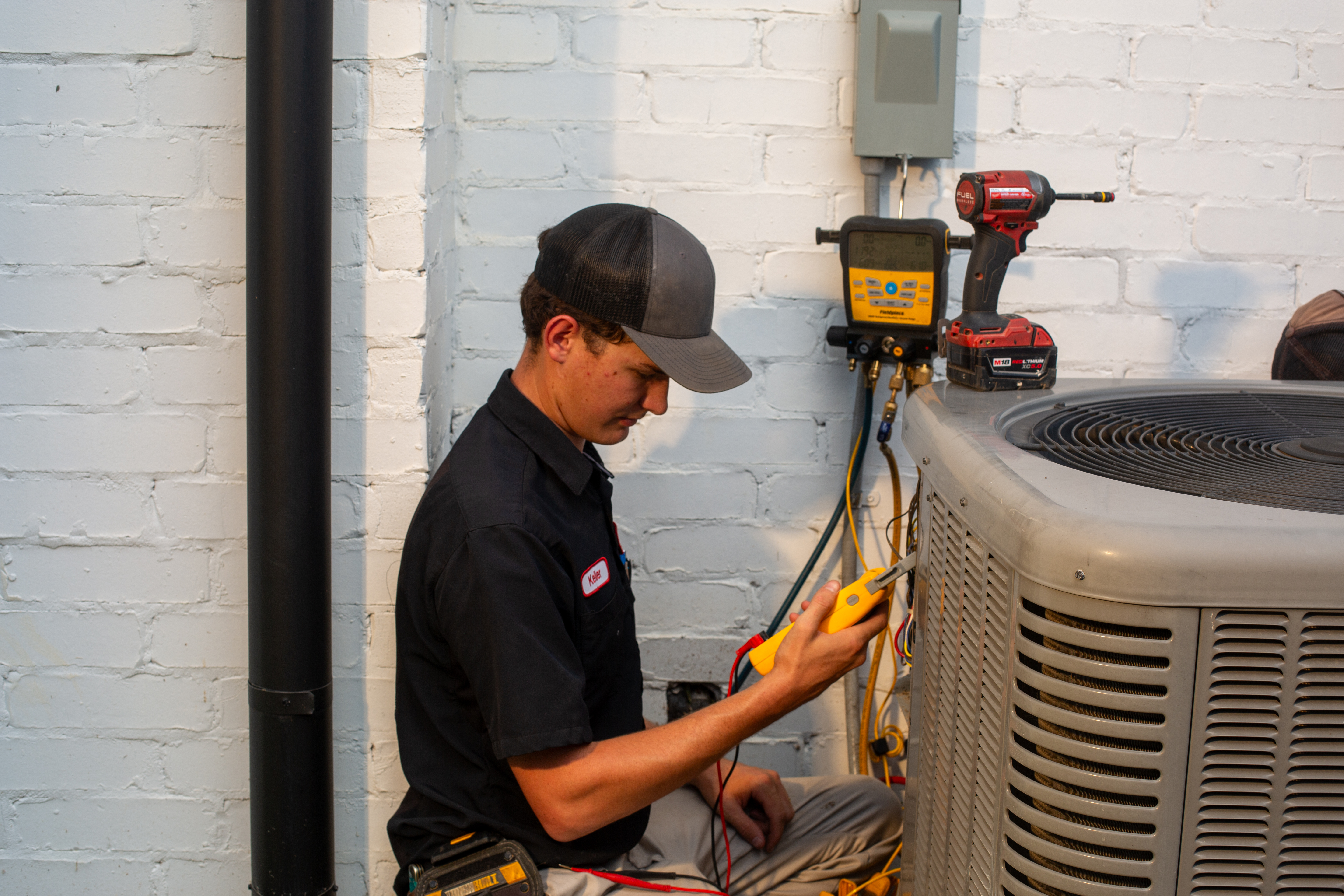 Bannister Plumbing & Air ensures your comfort with expert AC maintenance, right at your doorstep.