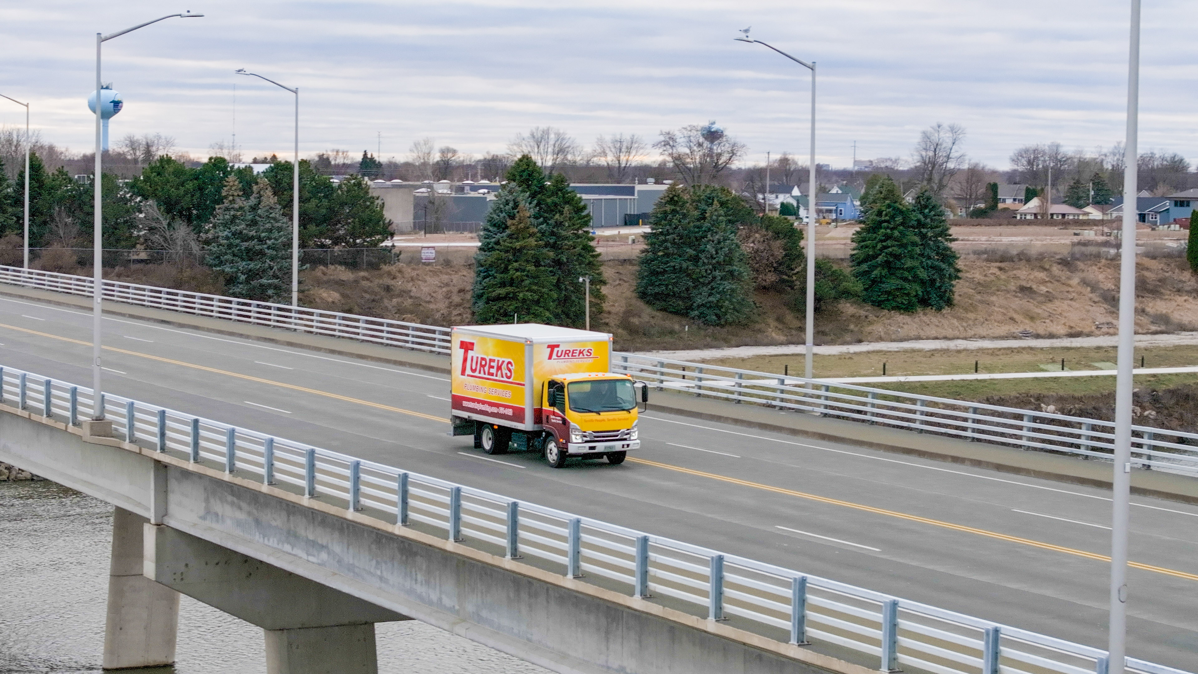 Experience reliable and professional plumbing with Tureks Plumbing Services as our well-equipped trucks are always on the move to serve you efficiently.