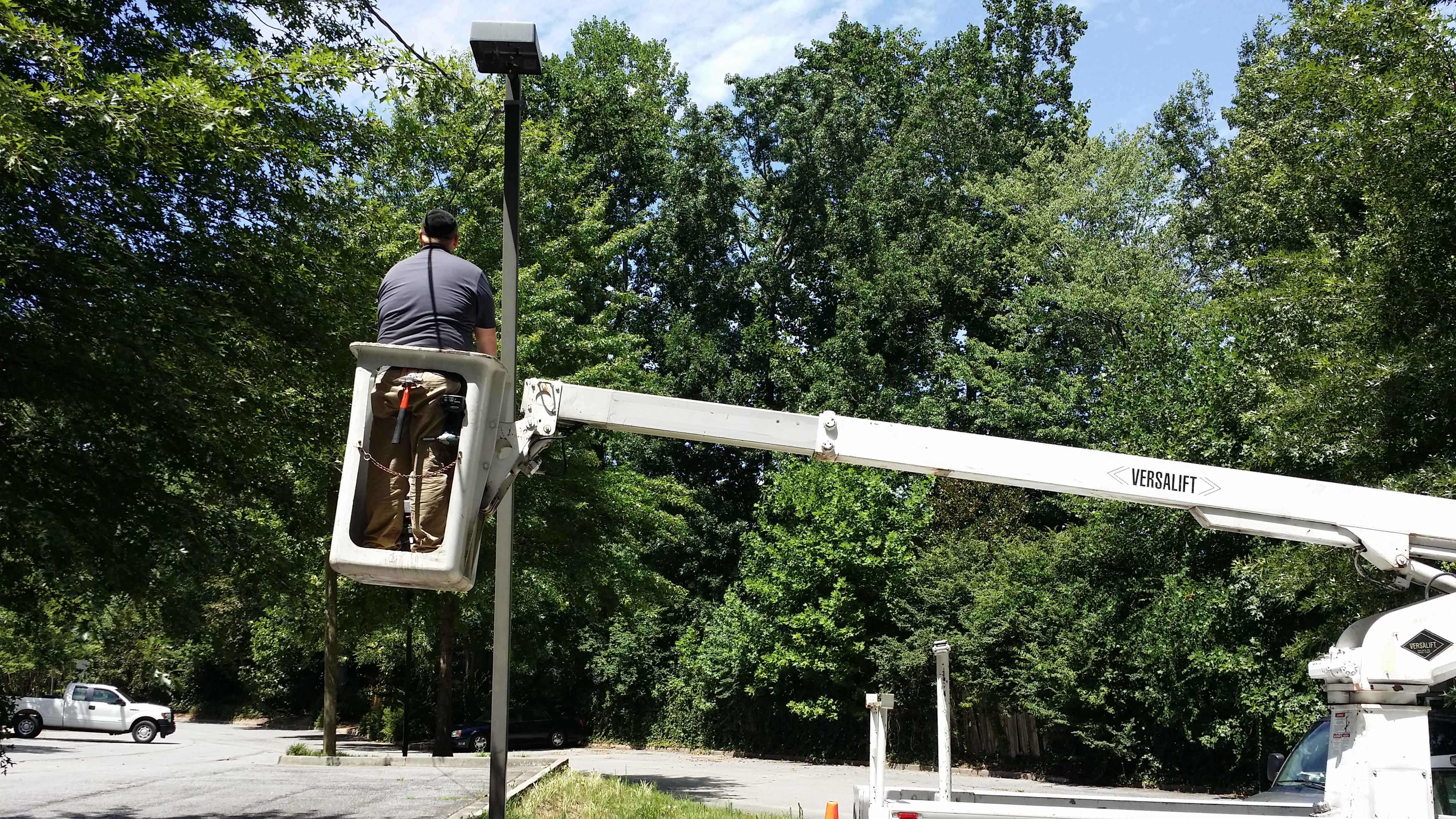 Aardvark Electric, Inc. showcasing professional and efficient electrical services with safety and precision in every task.