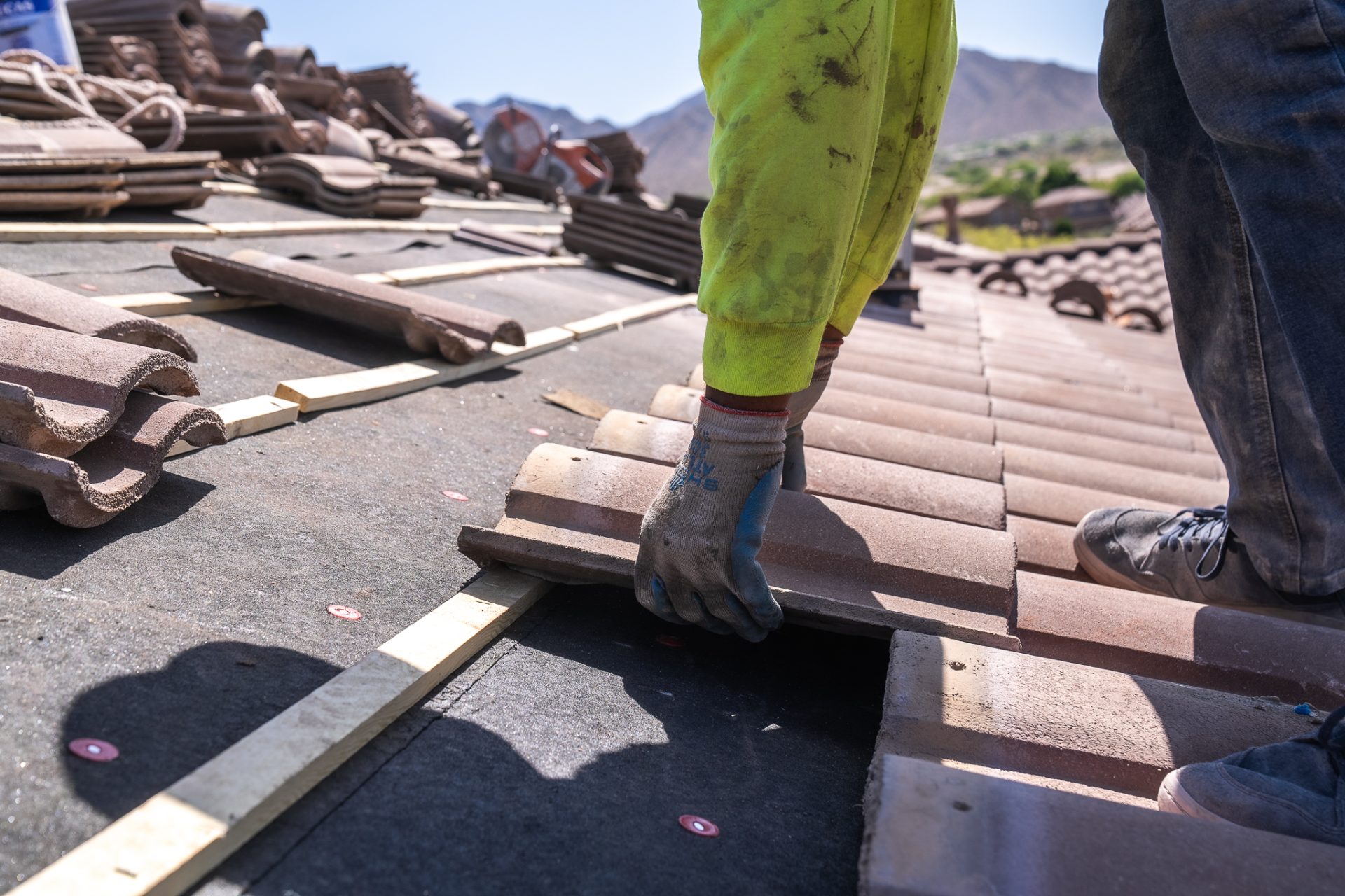 Five Guys Roofing: Precision in every placement, ensuring your roof stands against the elements.