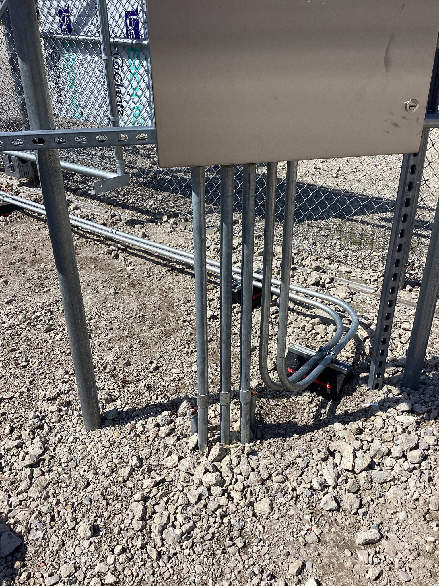 Secure and reliable electrical setups by Blue Line Electric, ensuring safety and professionalism.