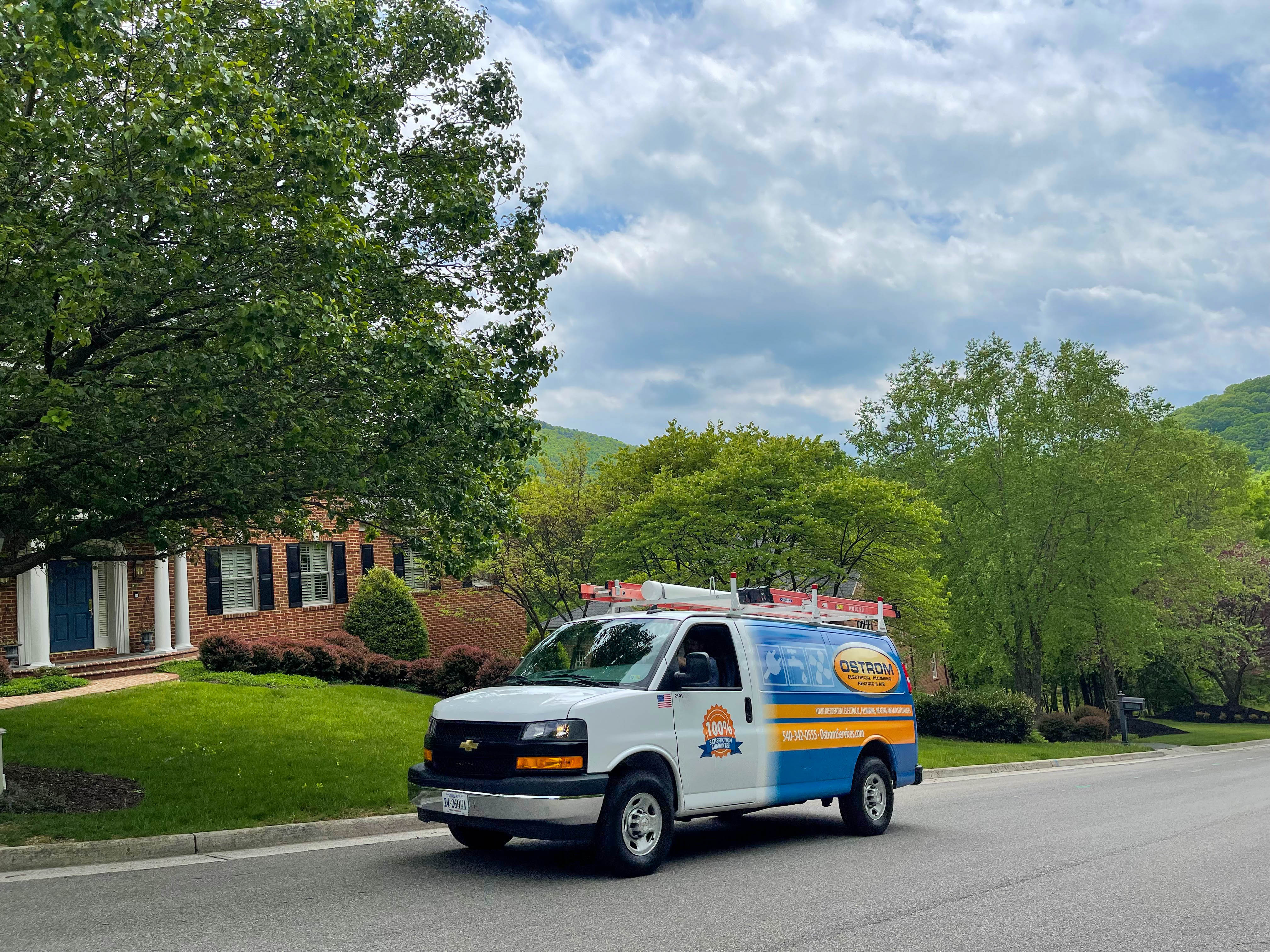 Experience top-notch service and reliability with Ostrom Electrical Plumbing Heating & Air Conditioning.