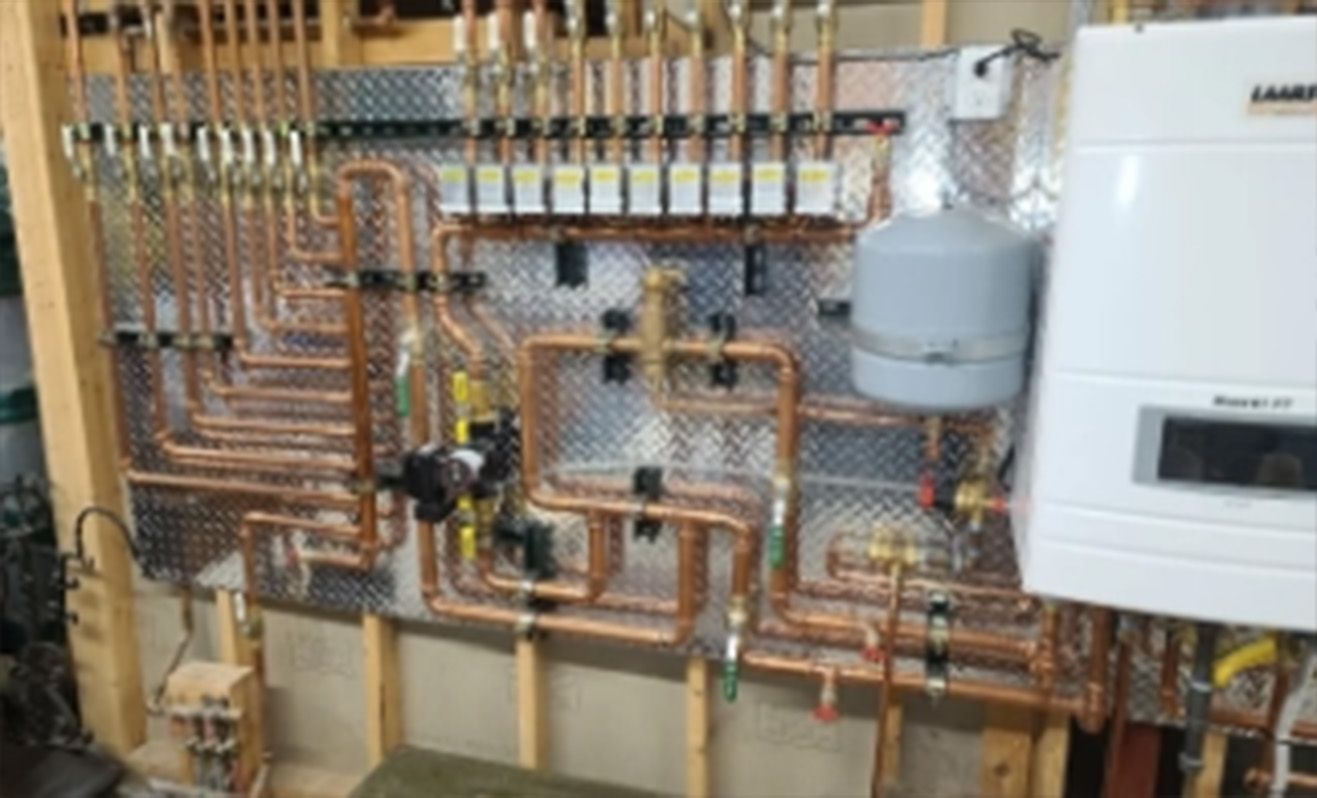 Golden West Plumbing, Heating, Air Conditioning, and Electrical showcases precision craftsmanship with their expertly designed plumbing systems, ensuring top-notch service and reliability.