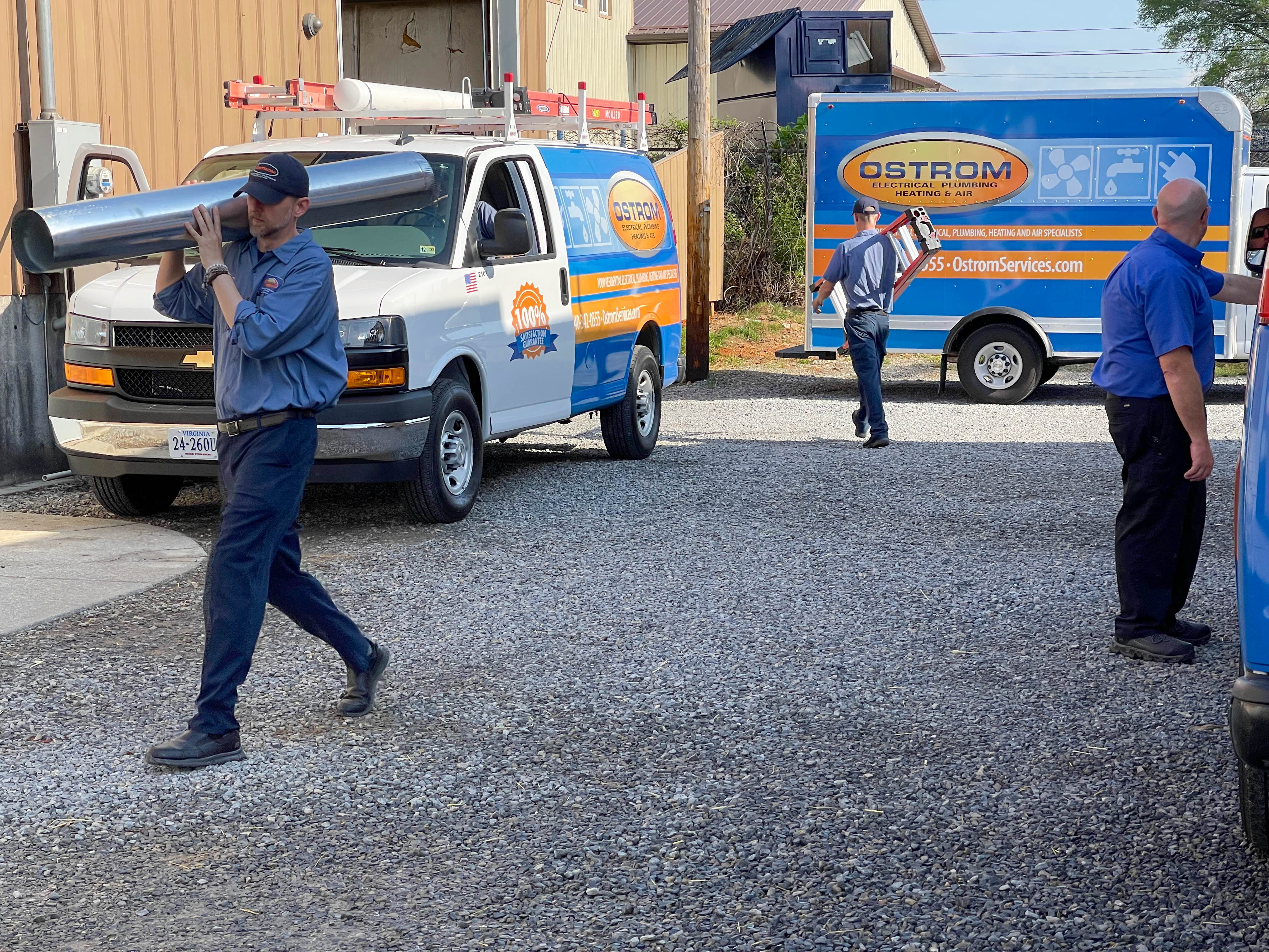 Ostrom Electrical Plumbing Heating & Air Conditioning: Professional service you can trust, always ready to tackle your toughest projects.