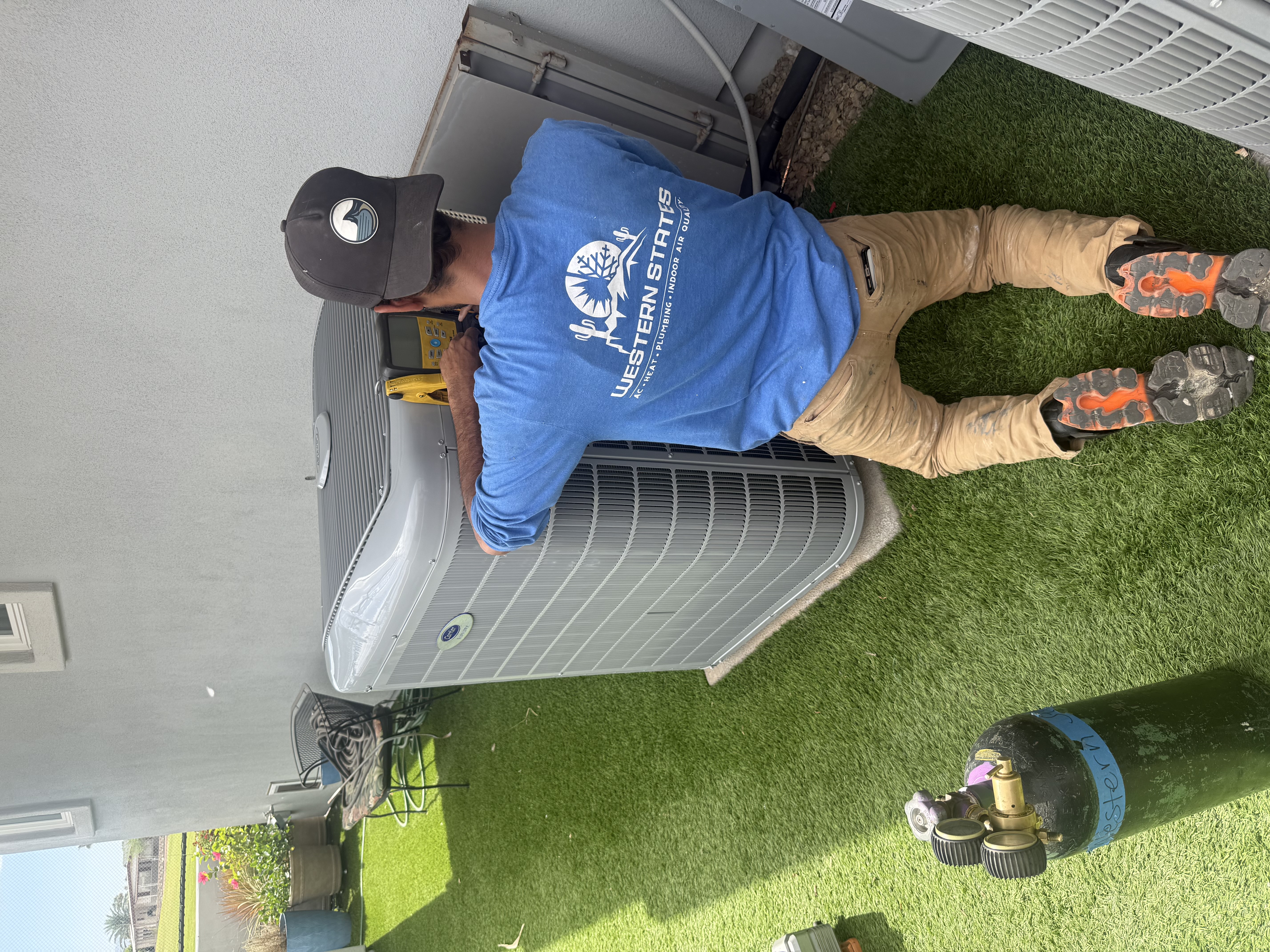 Western States Home Services shows skilled technicians using professional diagnostic equipment to deliver reliable HVAC service with care for your home.