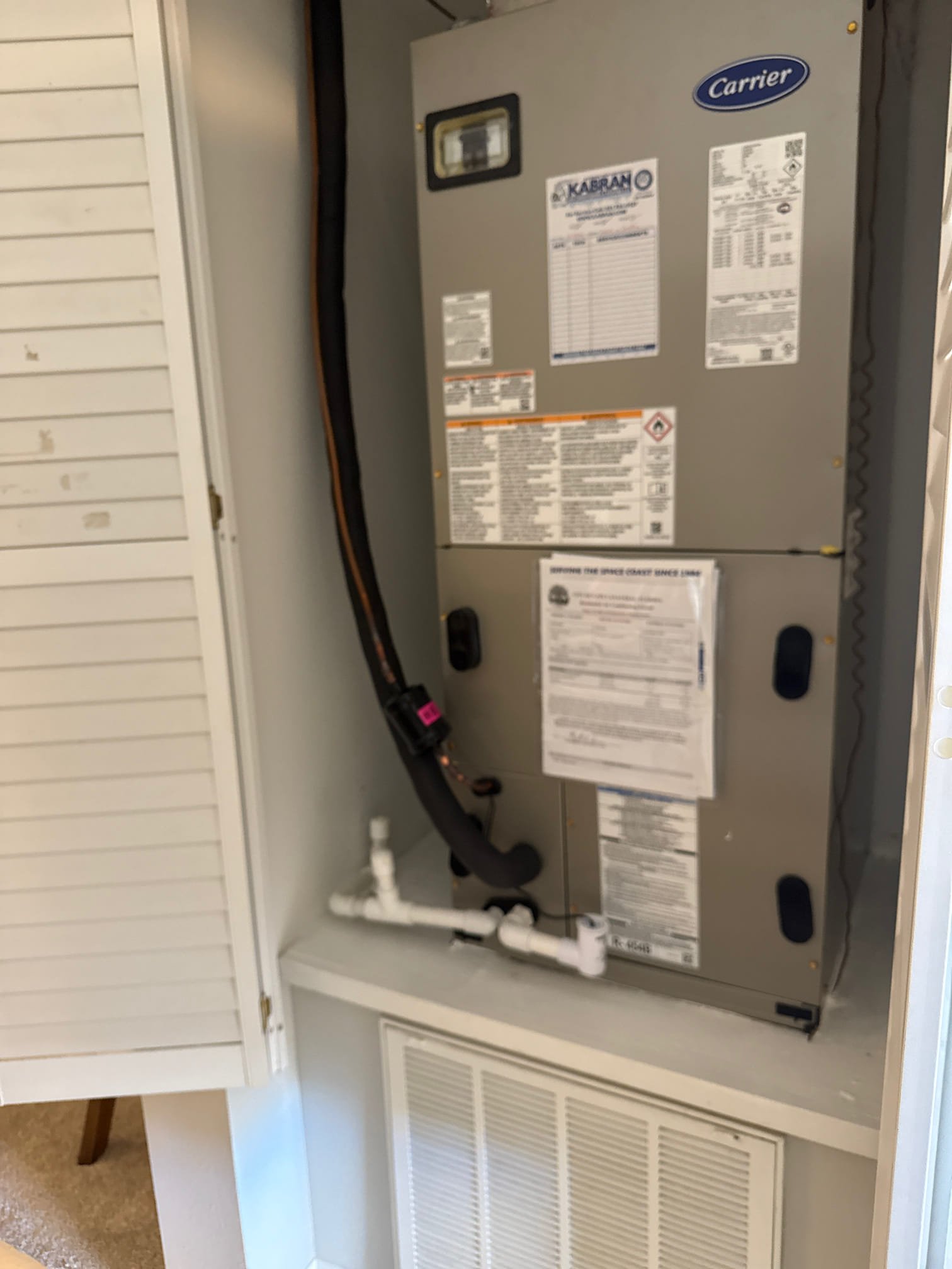 Experience unparalleled comfort and reliability with Kabran Air Conditioning & Heating's expertly installed HVAC systems.