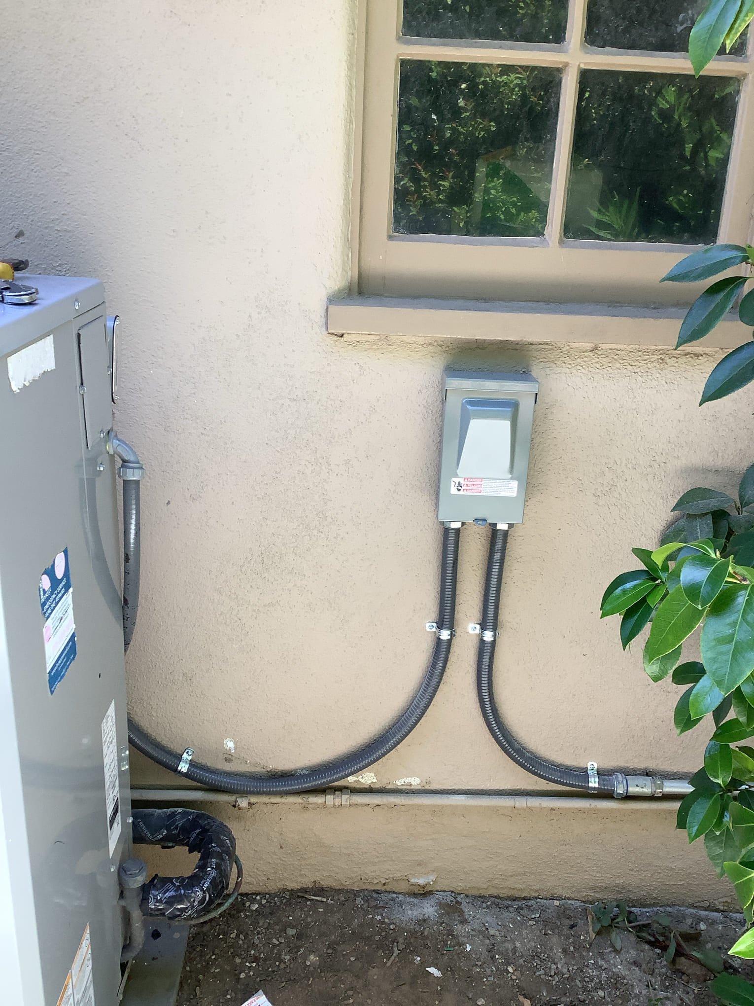 Powell Electric delivered a neat, code-conscious exterior electrical install that prioritizes safety and long-term reliability.