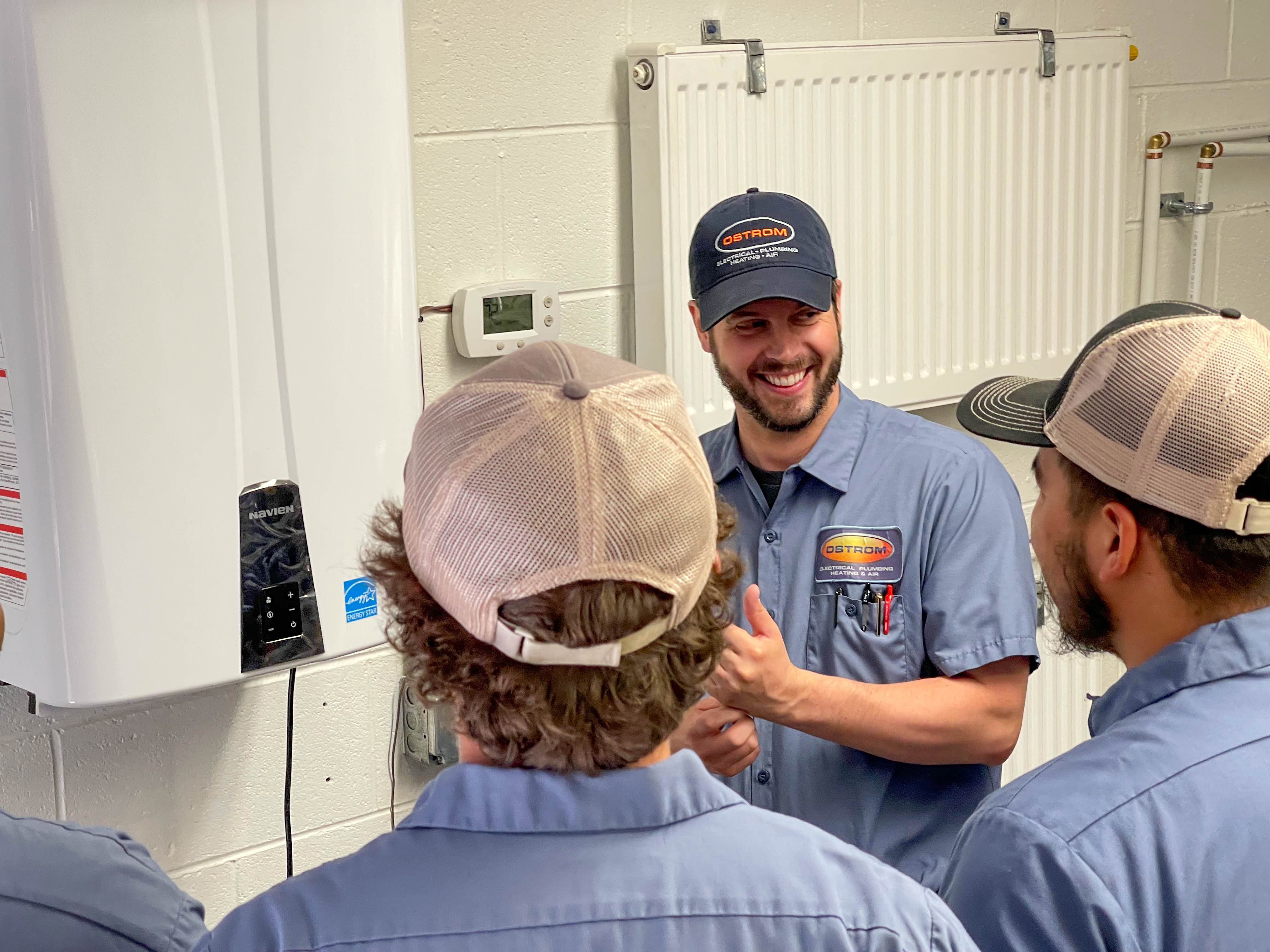 Choose Ostrom Electrical Plumbing Heating & Air Conditioning for expert HVAC services delivered with professionalism and a friendly touch.