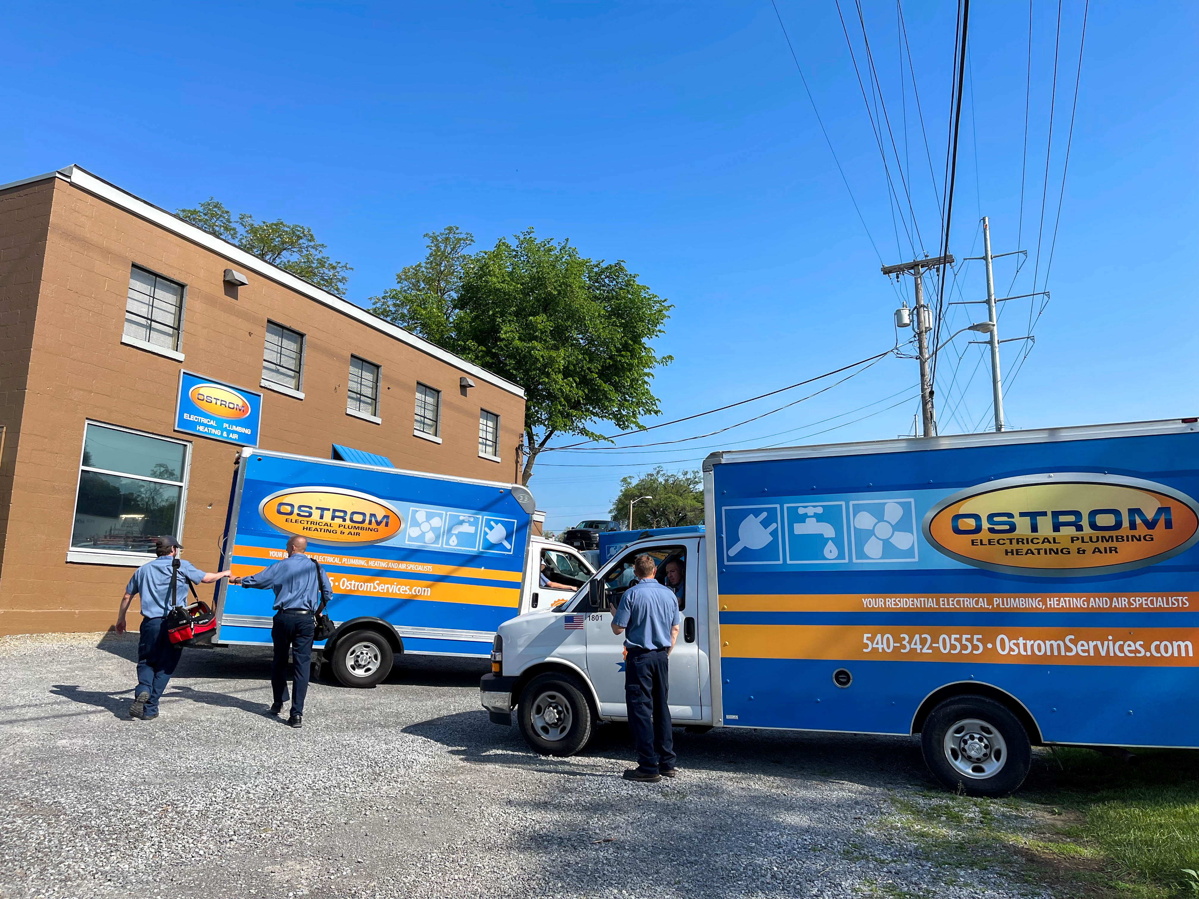 Trust Ostrom Electrical Plumbing Heating & Air for professional and reliable service with a smile. Your comfort is our priority.