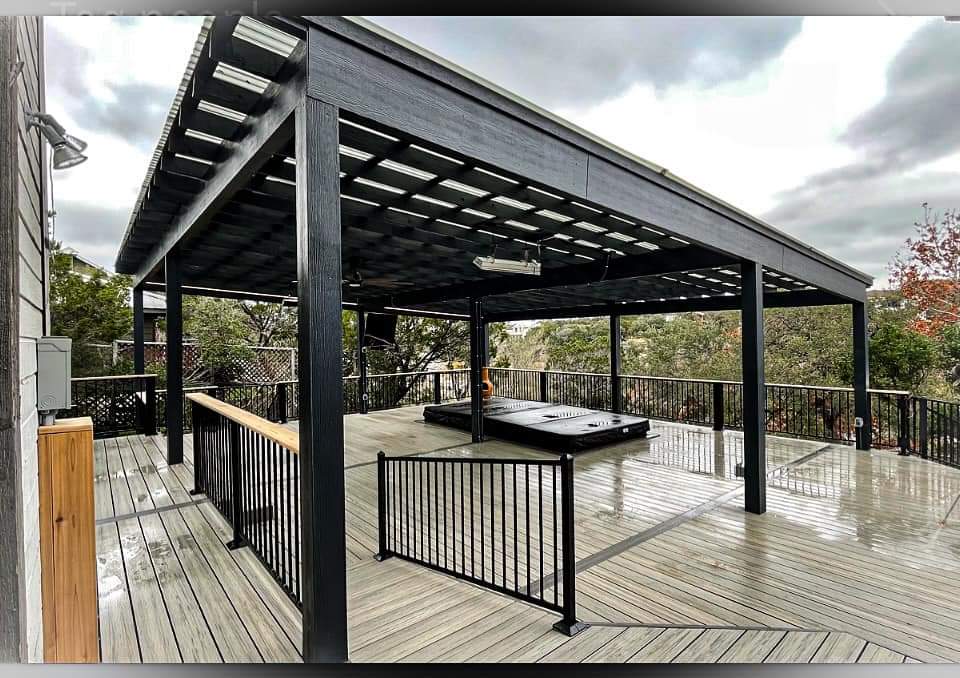 Experience outdoor elegance and quality with A Team Home Services.