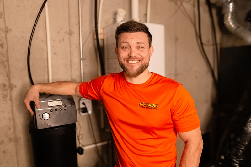 Trust Summers Plumbing Heating & Cooling for expert water treatment solutions delivered with a smile.