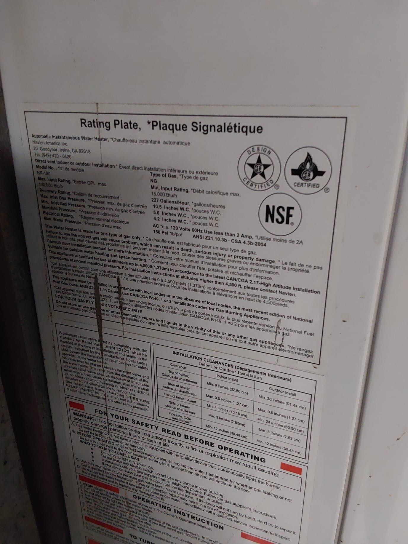 Ensure optimal performance with our certified water heaters. Trust [Business Name] for your home’s needs.