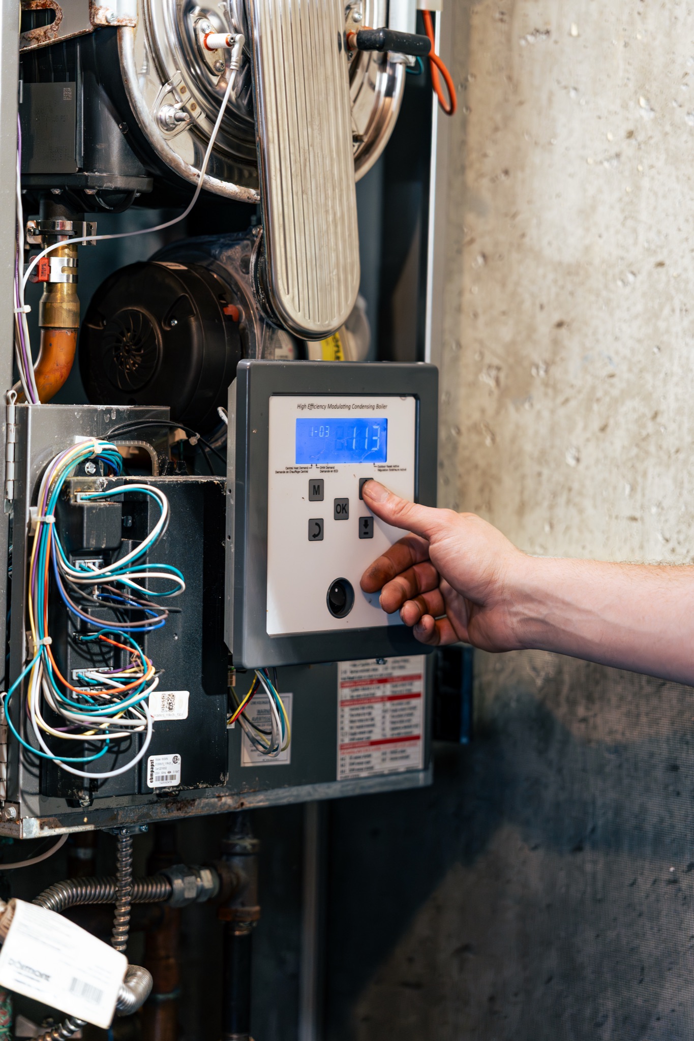 Skilled technicians from Lloyd Plumbing, Heating, Air, Electrical perform careful equipment checks to ensure reliable, efficient home comfort.