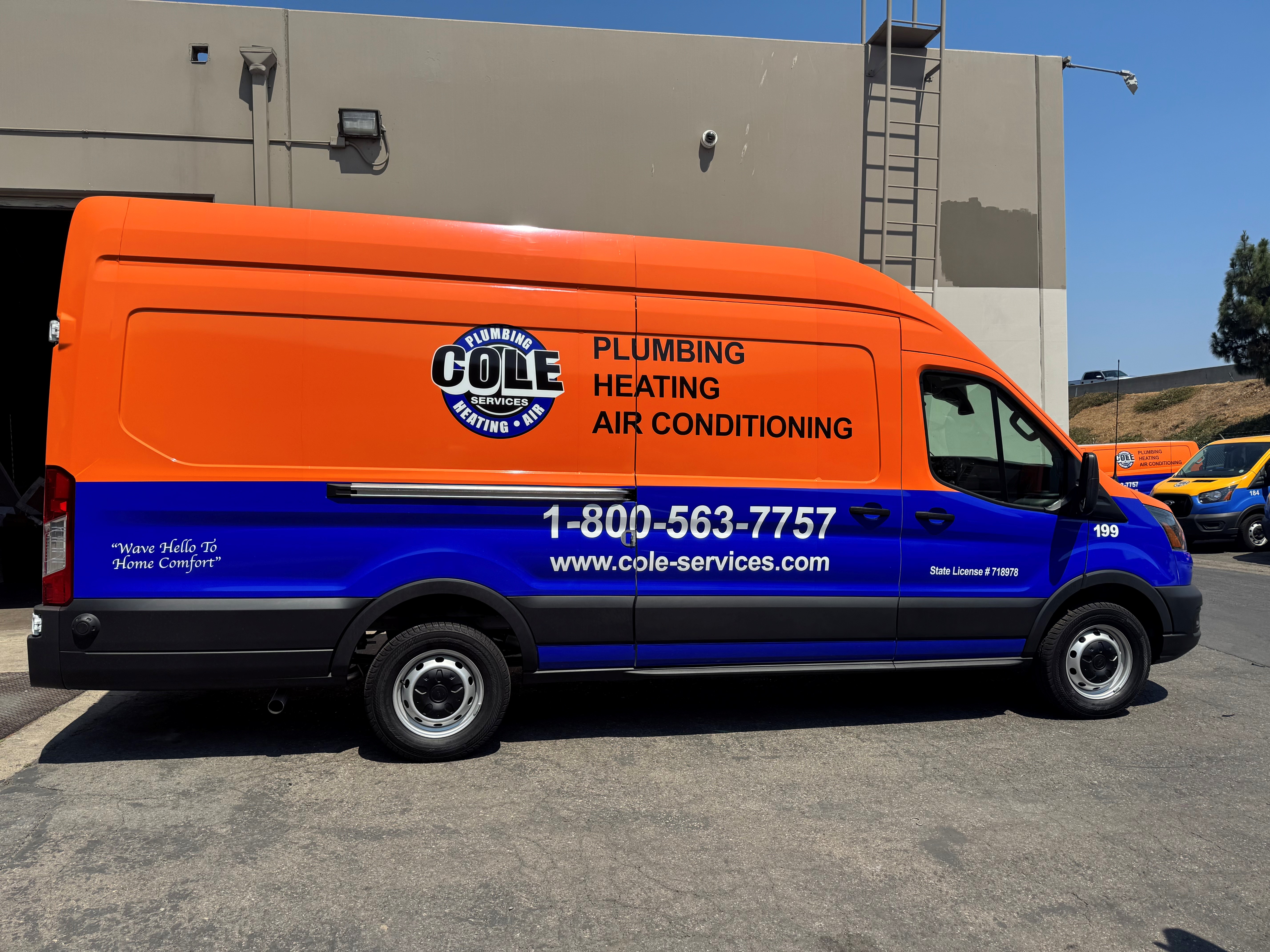 Cole Services: Delivering Home Comfort with Reliable Plumbing, Heating, and Air Conditioning Services.