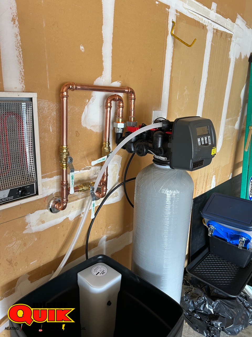 Transform your home's water quality with professional installations from Mister Quik Home Services.
