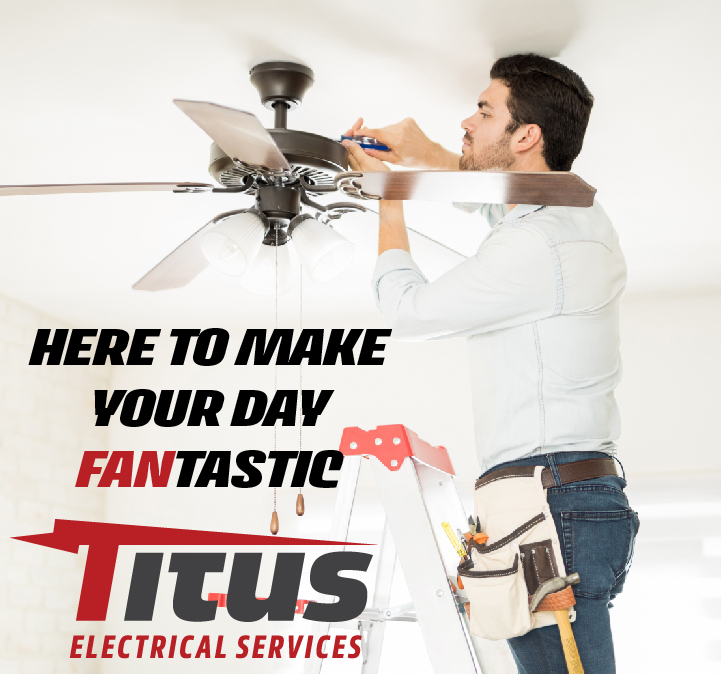 Transform your day with Titus Electrical Services – where fantastic service meets expert craftsmanship.