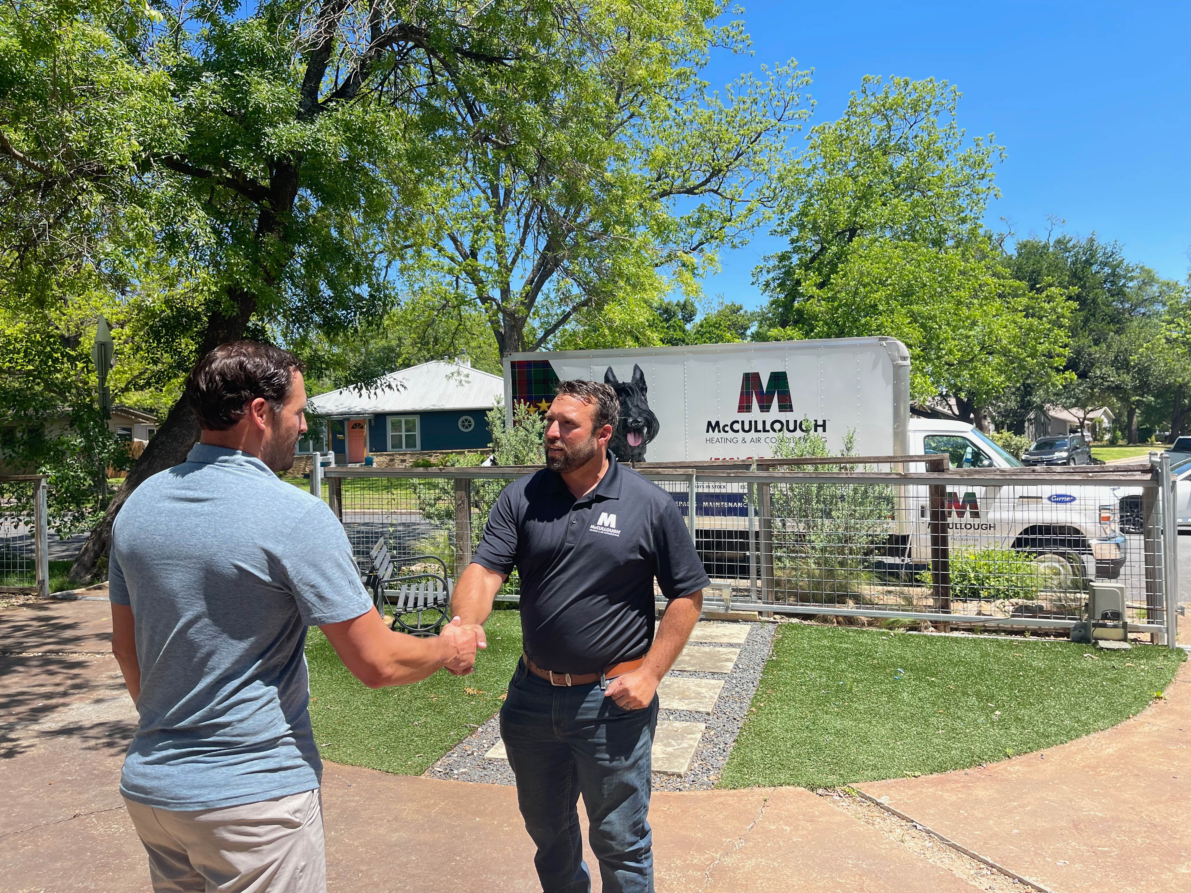Trustworthy service meets professionalism at McCullough Heating & Air Conditioning.