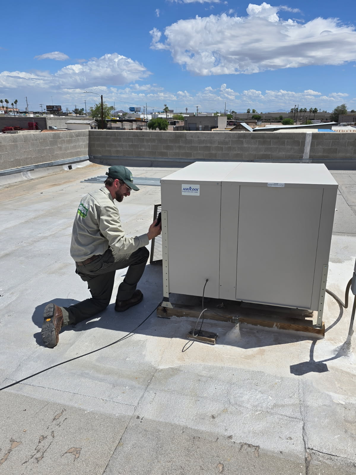 Expert HVAC solutions by Shamrock Heating & Cooling, ensuring comfort under any sky.