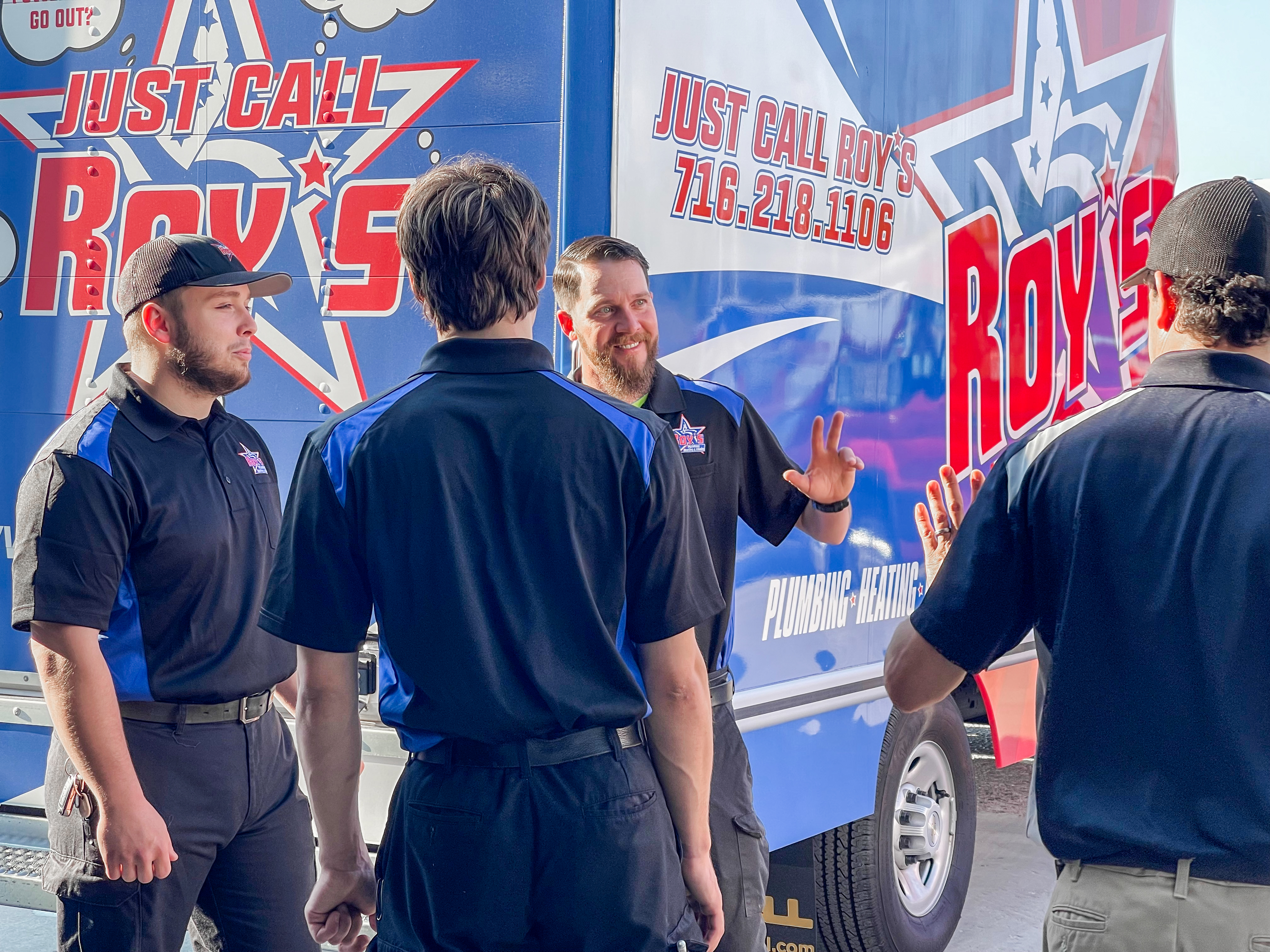Experience top-notch service with Roy's Plumbing, Heating, Cooling & Electrical, where professionalism meets reliability.