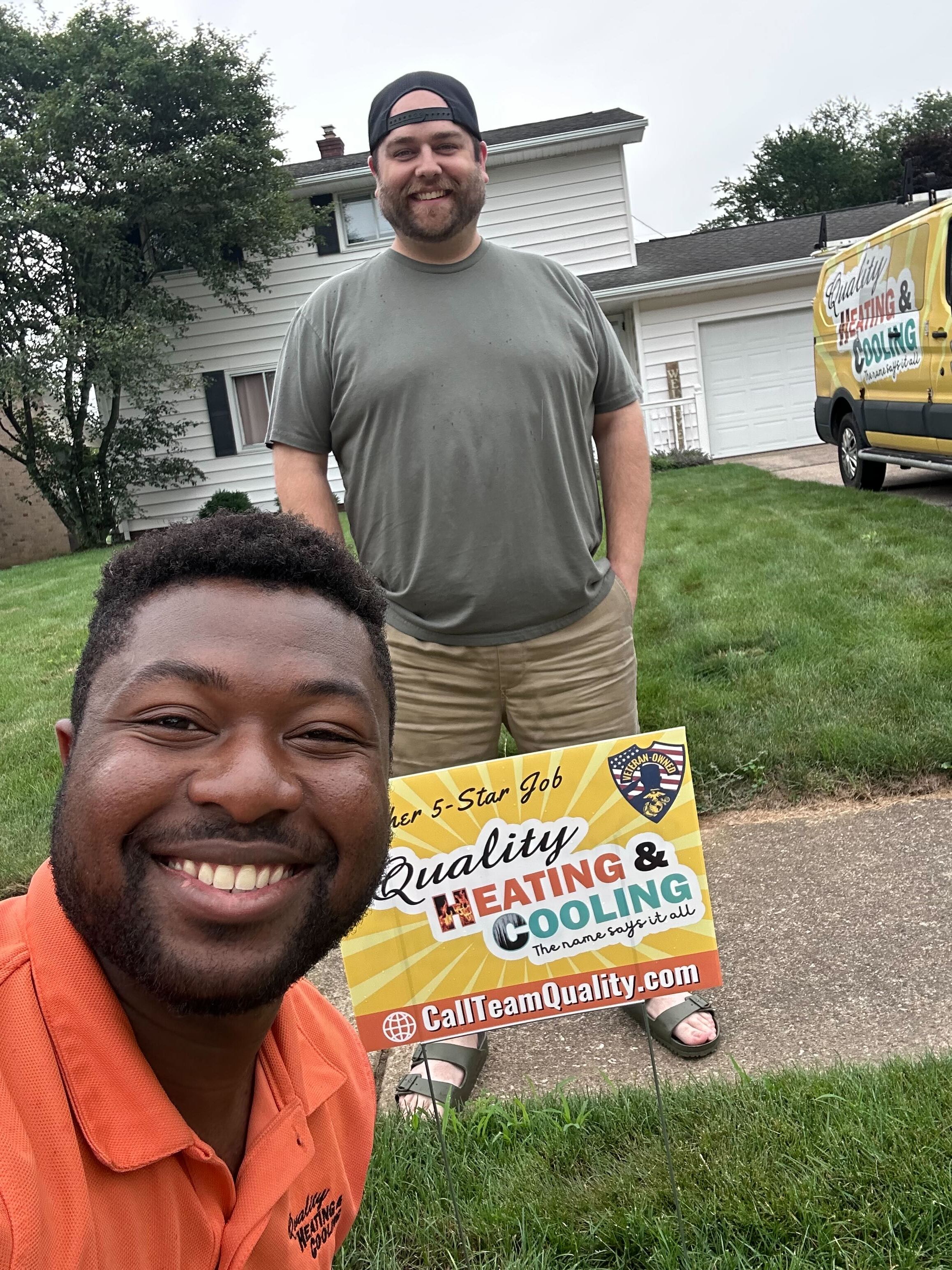 Experience exceptional service with Quality Heating & Cooling, where customer satisfaction and professionalism are always a priority.