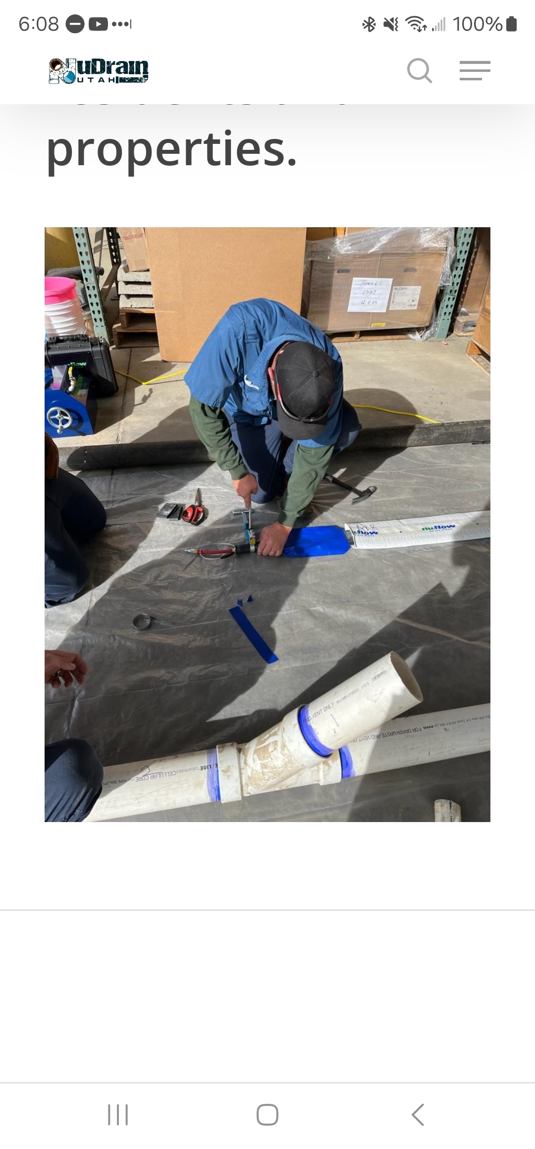 Experience top-notch plumbing solutions with Eric's Plumbing & Drain Cleaning for all your drain cleaning needs.