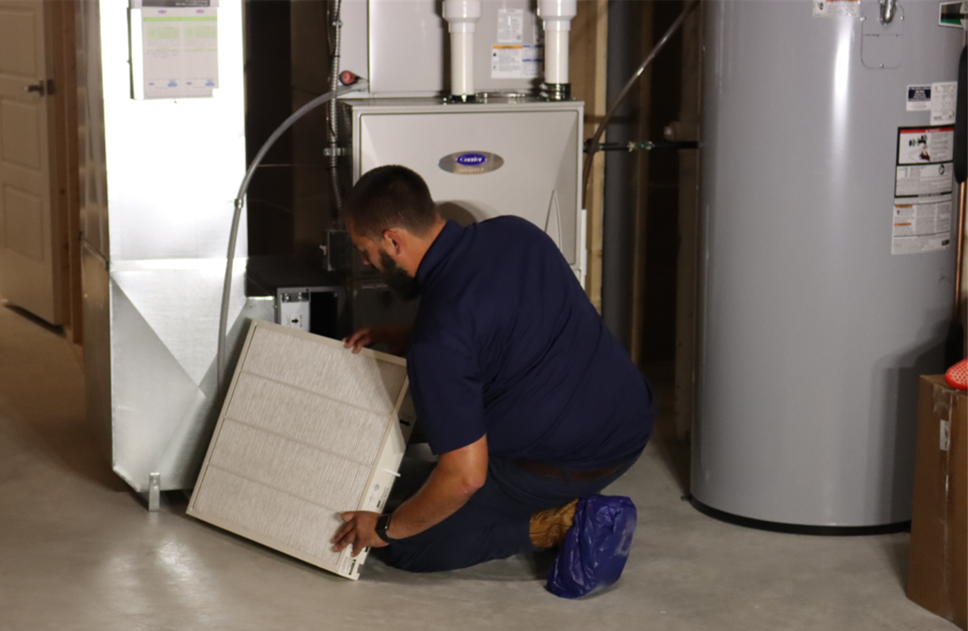 Experience unparalleled comfort with the expert HVAC services from Air Comfort Service, Inc., ensuring your home stays cozy all year round.