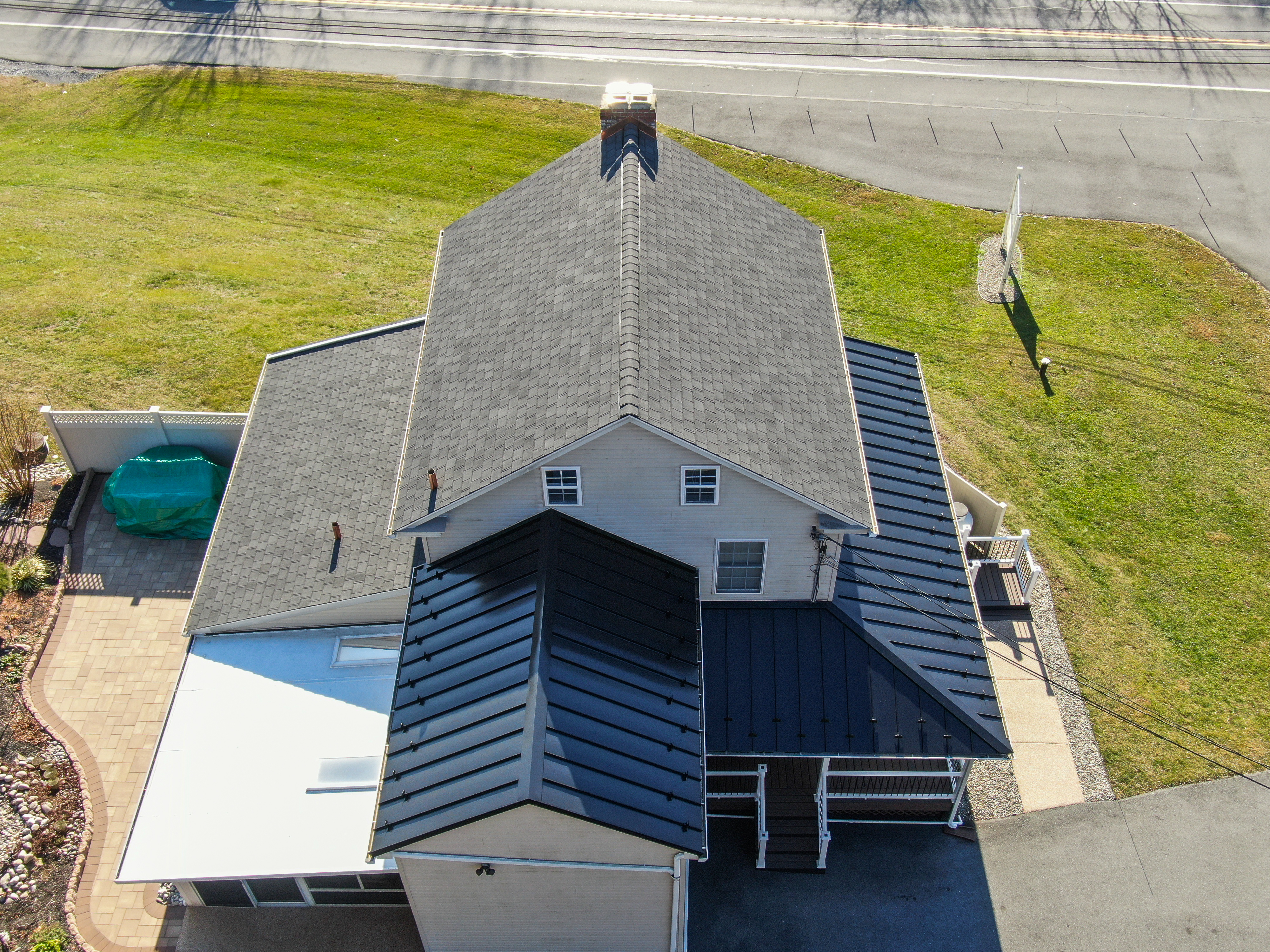 Experience top-notch craftsmanship with Mast Roofing & Construction's expert roof installations.