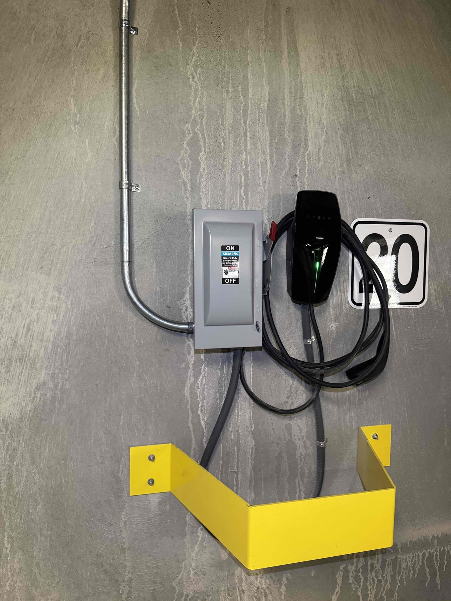 Tesla Wall Connector Installation in Highland Park, CA